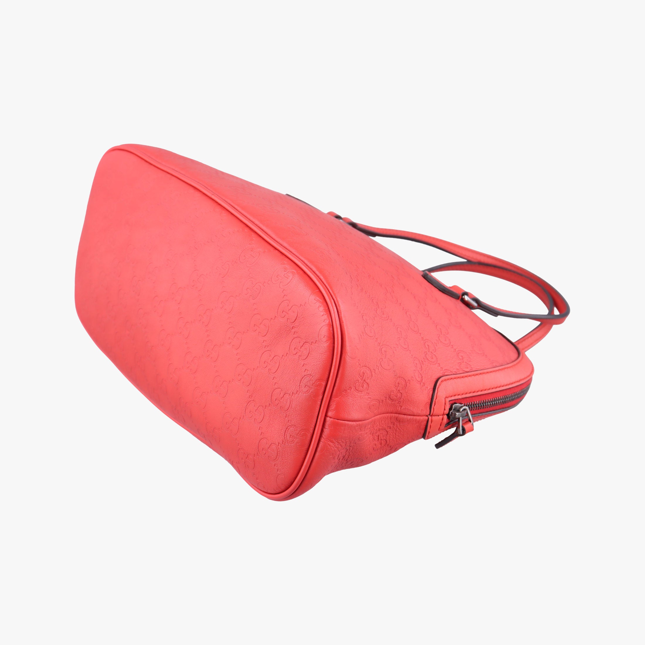 Secondhand Gucci Microguccissima dome Red Leather 420023 shoulderbag | stylenewstar