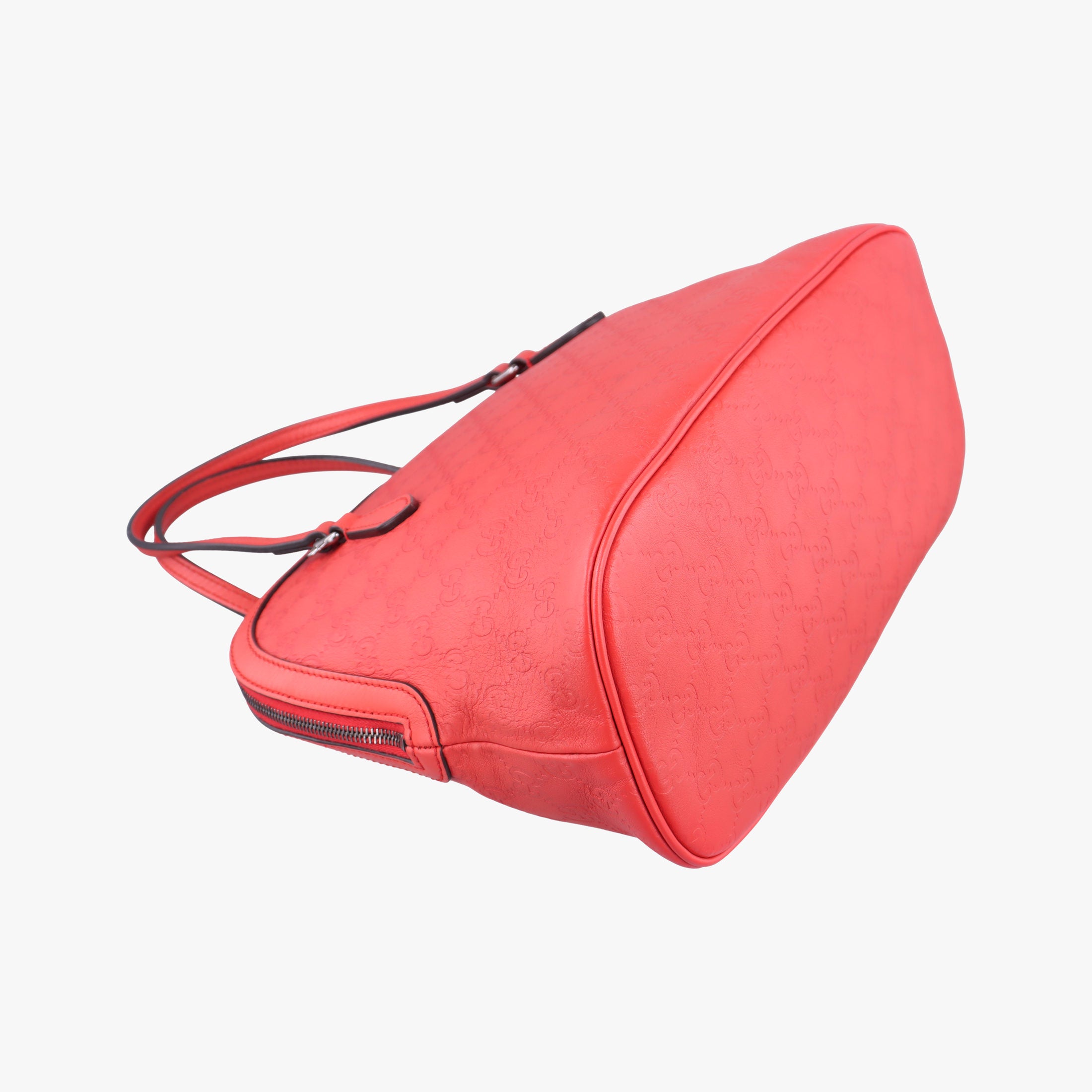 Secondhand Gucci Microguccissima dome Red Leather 420023 shoulderbag | stylenewstar
