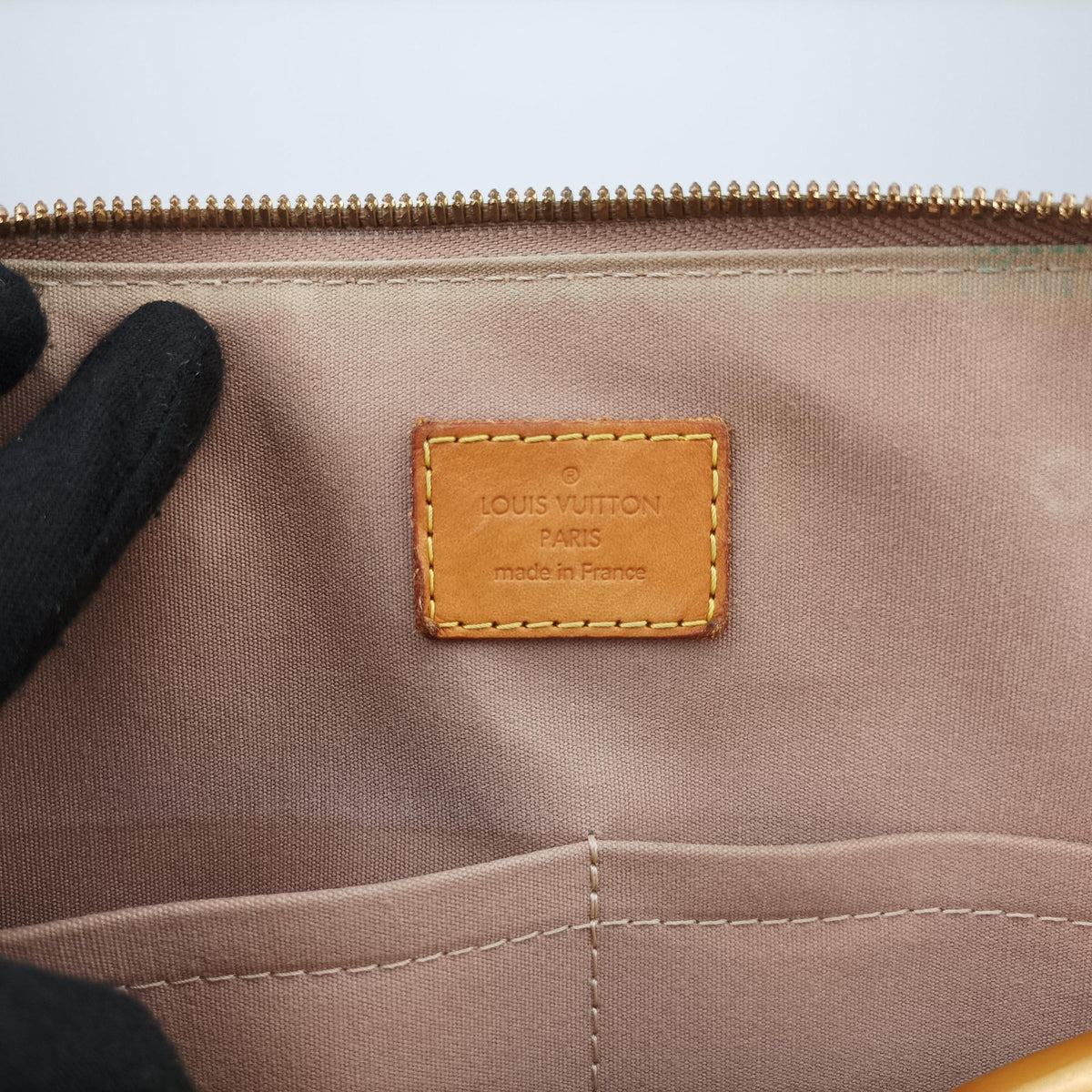 Pre-owned Louis Vuitton Alma PM CITRINE Vernis M90101 handbag | stylenewstar