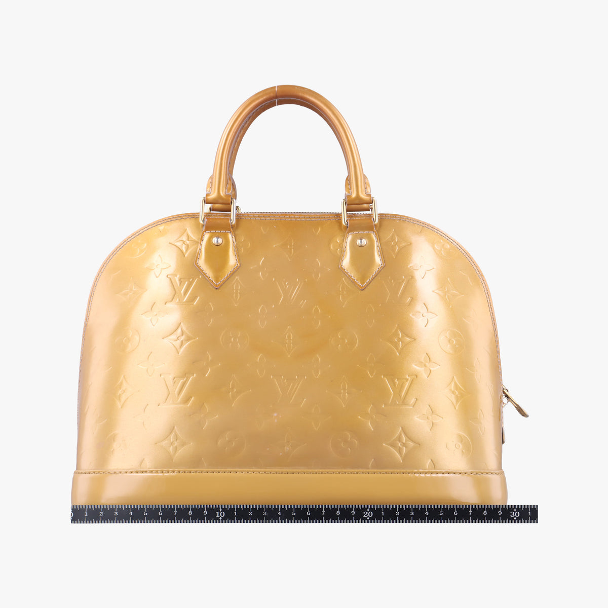 Pre-owned Louis Vuitton Alma PM CITRINE Vernis M90101 handbag | stylenewstar