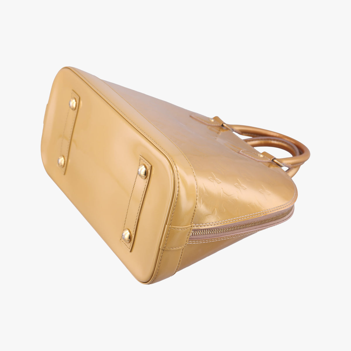 Pre-owned Louis Vuitton Alma PM CITRINE Vernis M90101 handbag | stylenewstar