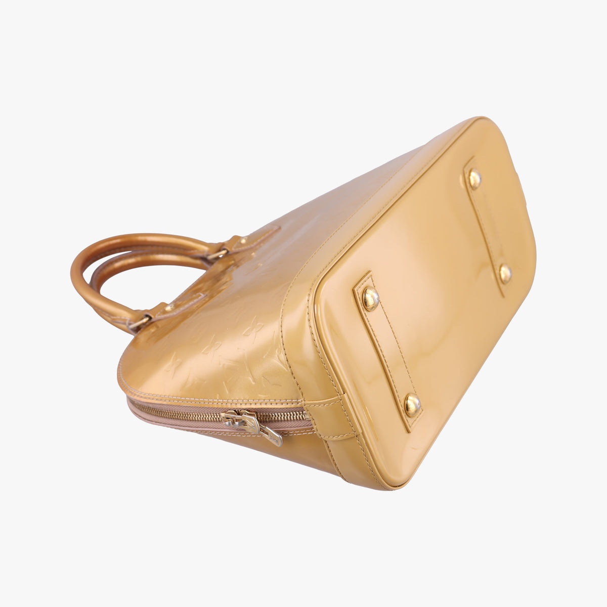 Pre-owned Louis Vuitton Alma PM CITRINE Vernis M90101 handbag | stylenewstar