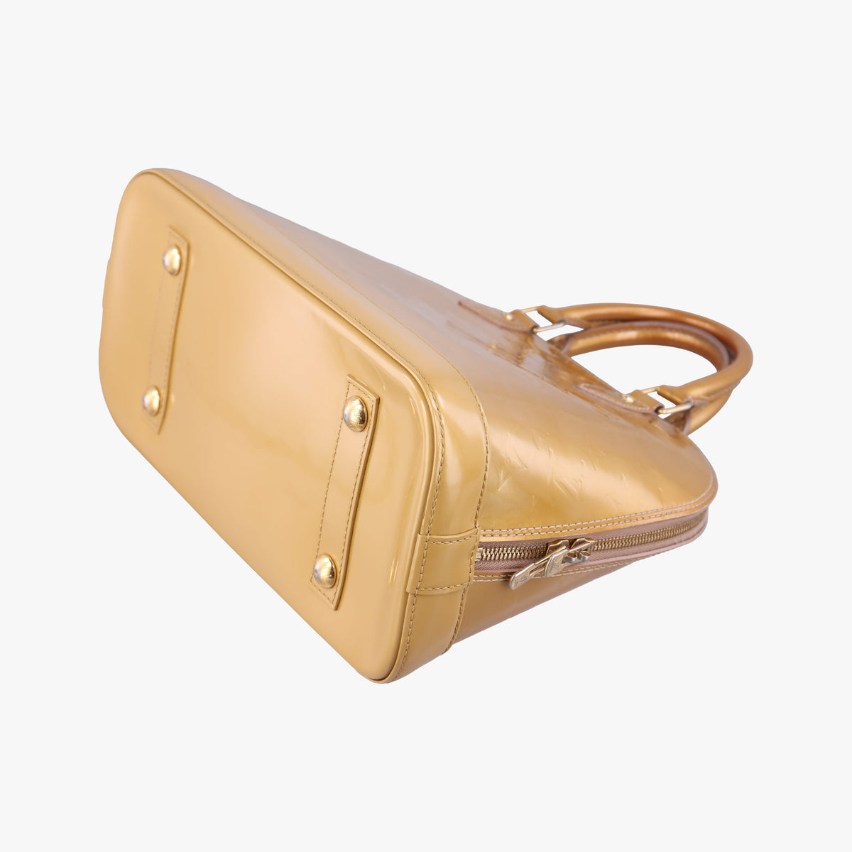 Pre-owned Louis Vuitton Alma PM CITRINE Vernis M90101 handbag | stylenewstar
