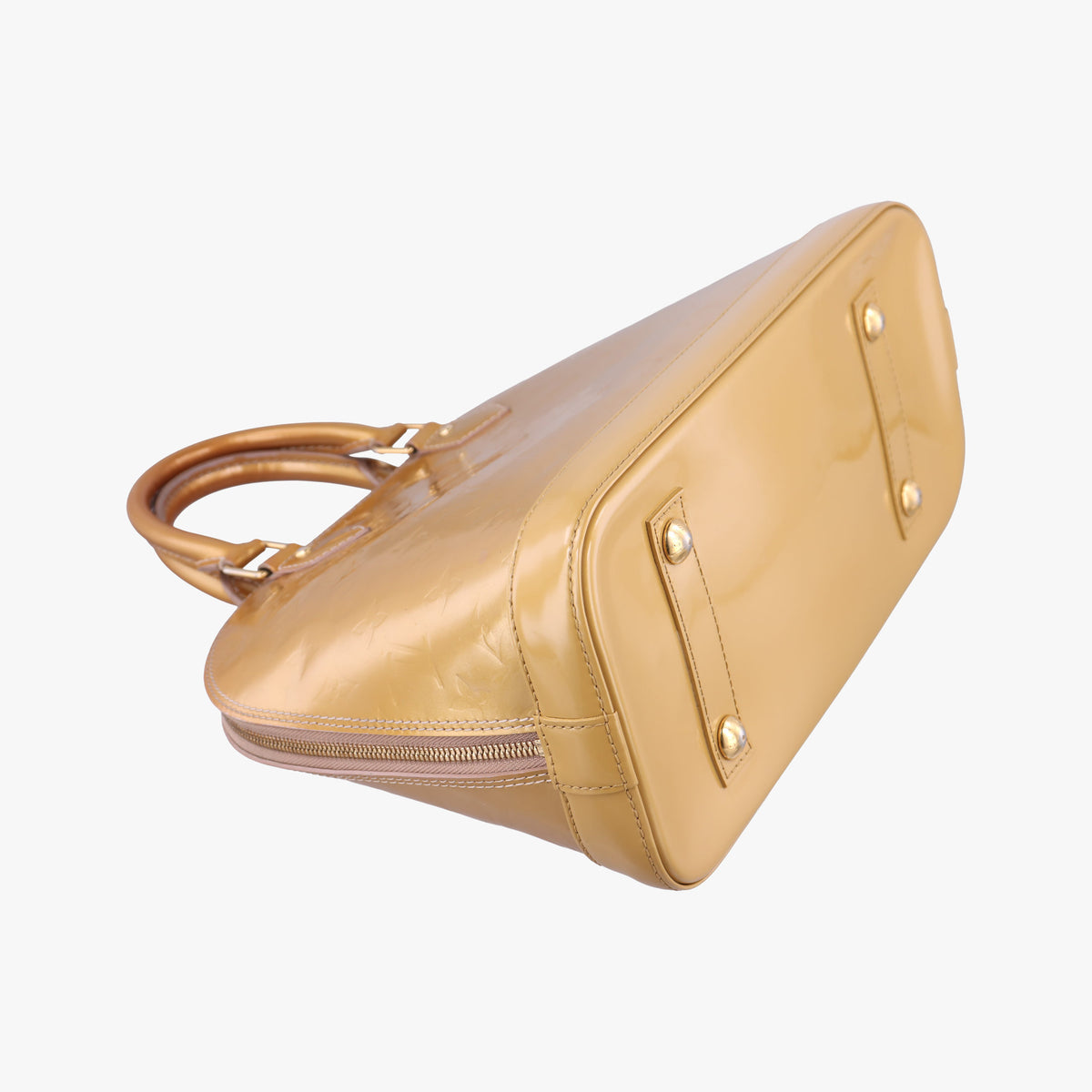 Pre-owned Louis Vuitton Alma PM CITRINE Vernis M90101 handbag | stylenewstar
