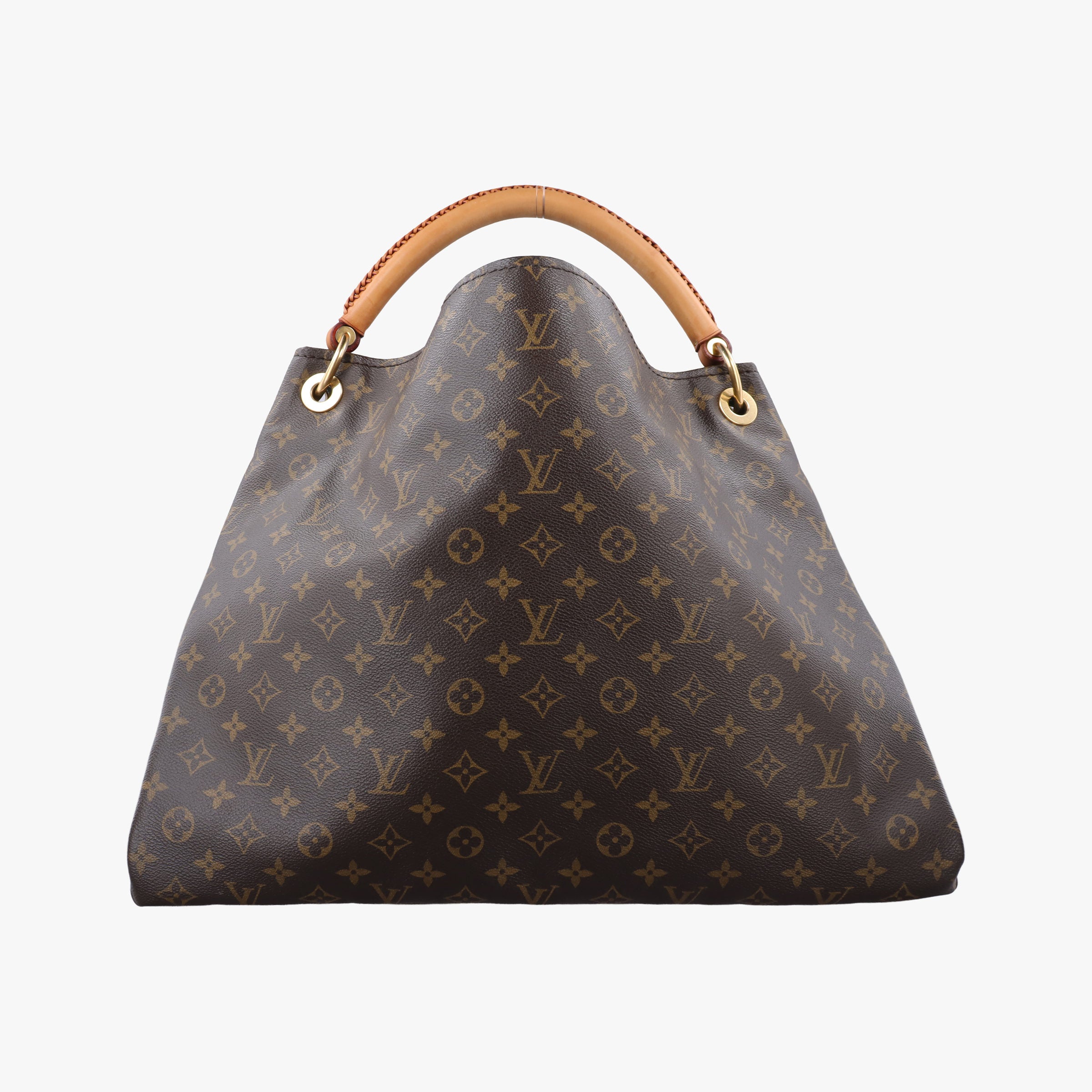 Pre-owned Louis Vuitton ARTSY MM Brown Monogram Canvas M40249 shoulderbag | stylenewstar