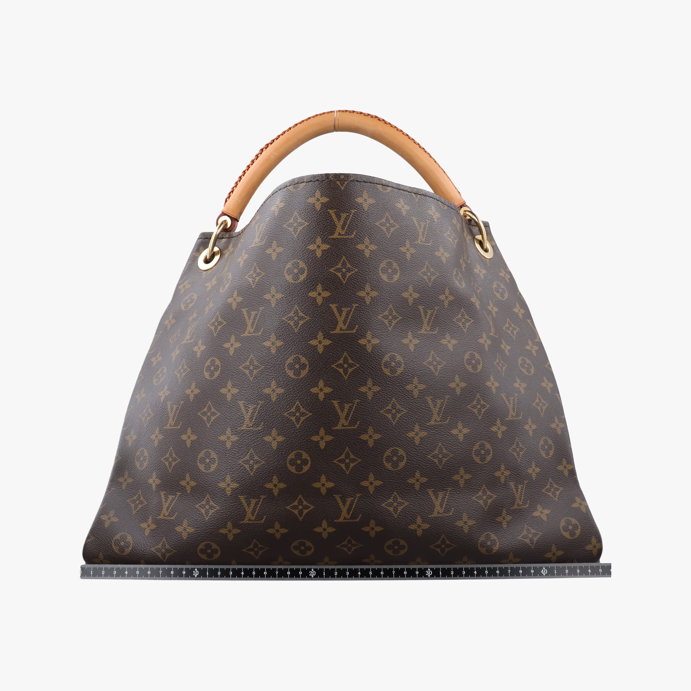 Pre-owned Louis Vuitton ARTSY MM Brown Monogram Canvas M40249 shoulderbag | stylenewstar