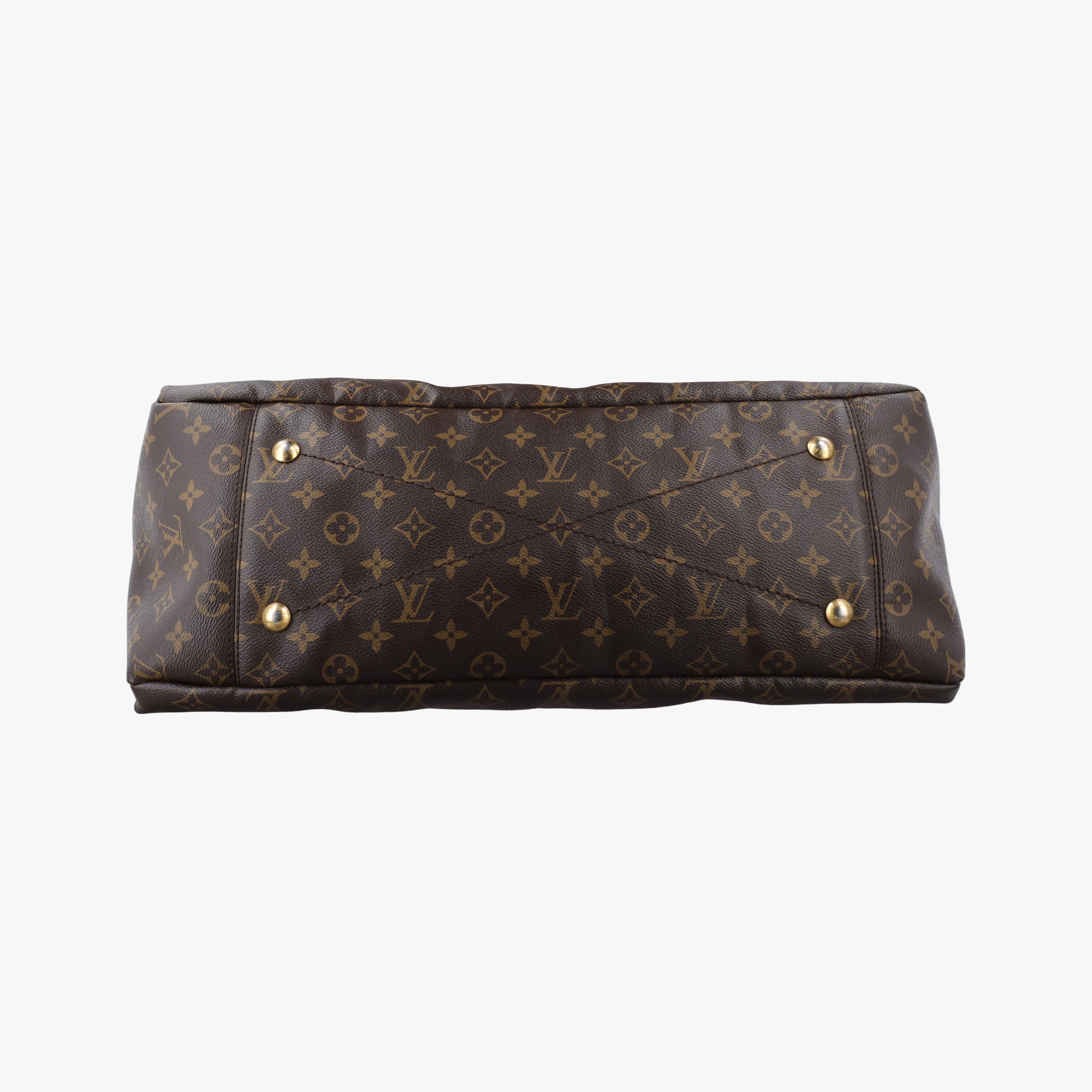 Pre-owned Louis Vuitton ARTSY MM Brown Monogram Canvas M40249 shoulderbag | stylenewstar
