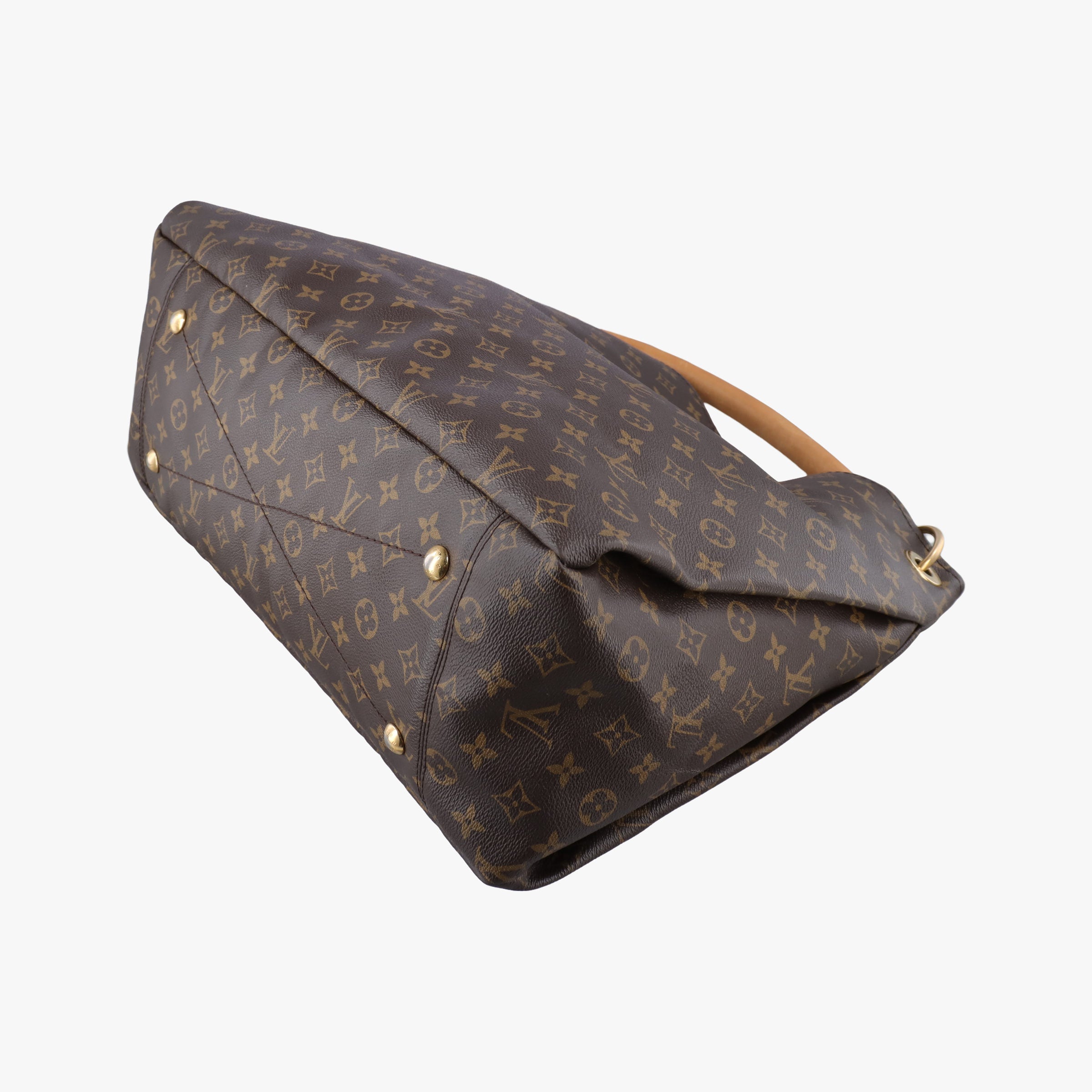 Pre-owned Louis Vuitton ARTSY MM Brown Monogram Canvas M40249 shoulderbag | stylenewstar