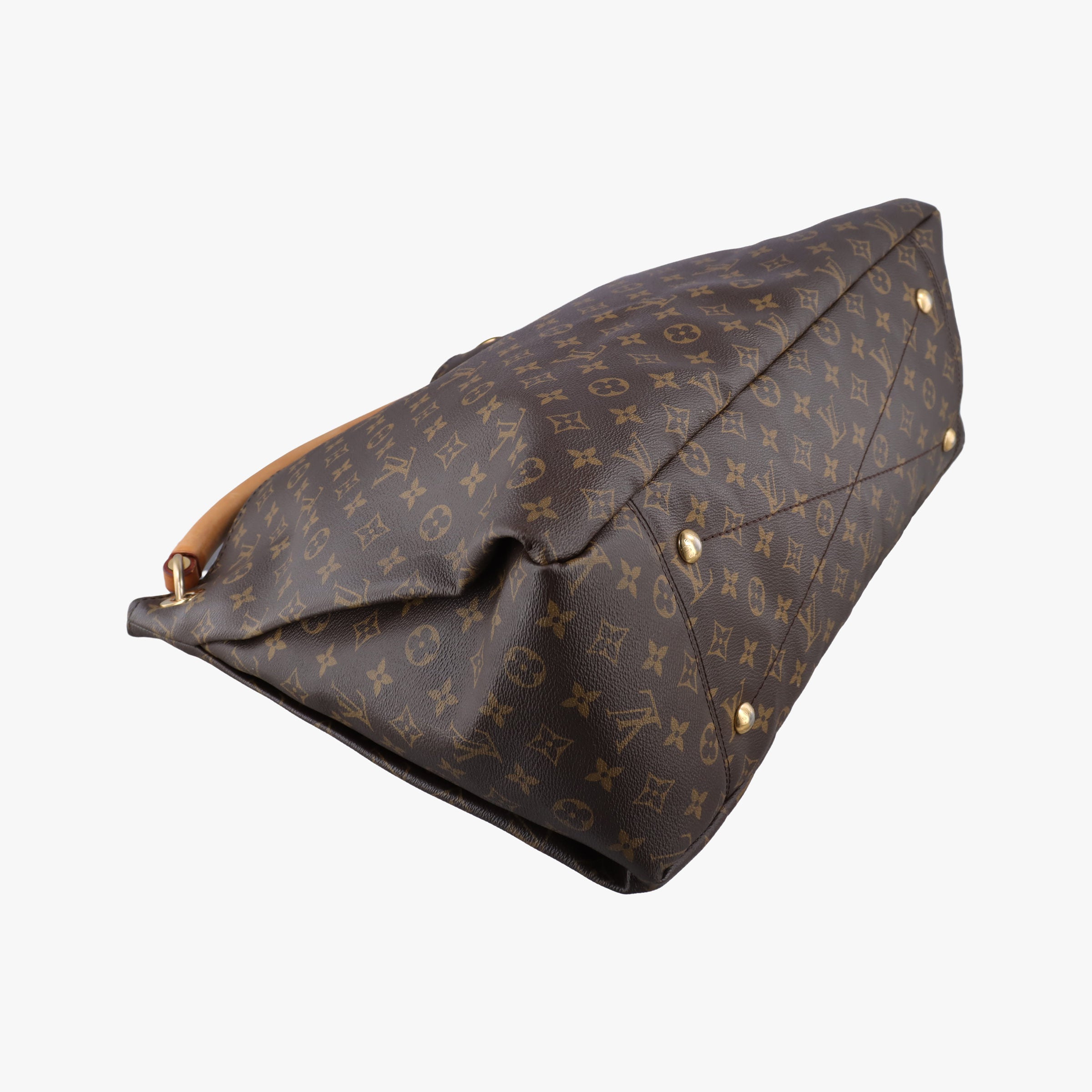 Pre-owned Louis Vuitton ARTSY MM Brown Monogram Canvas M40249 shoulderbag | stylenewstar