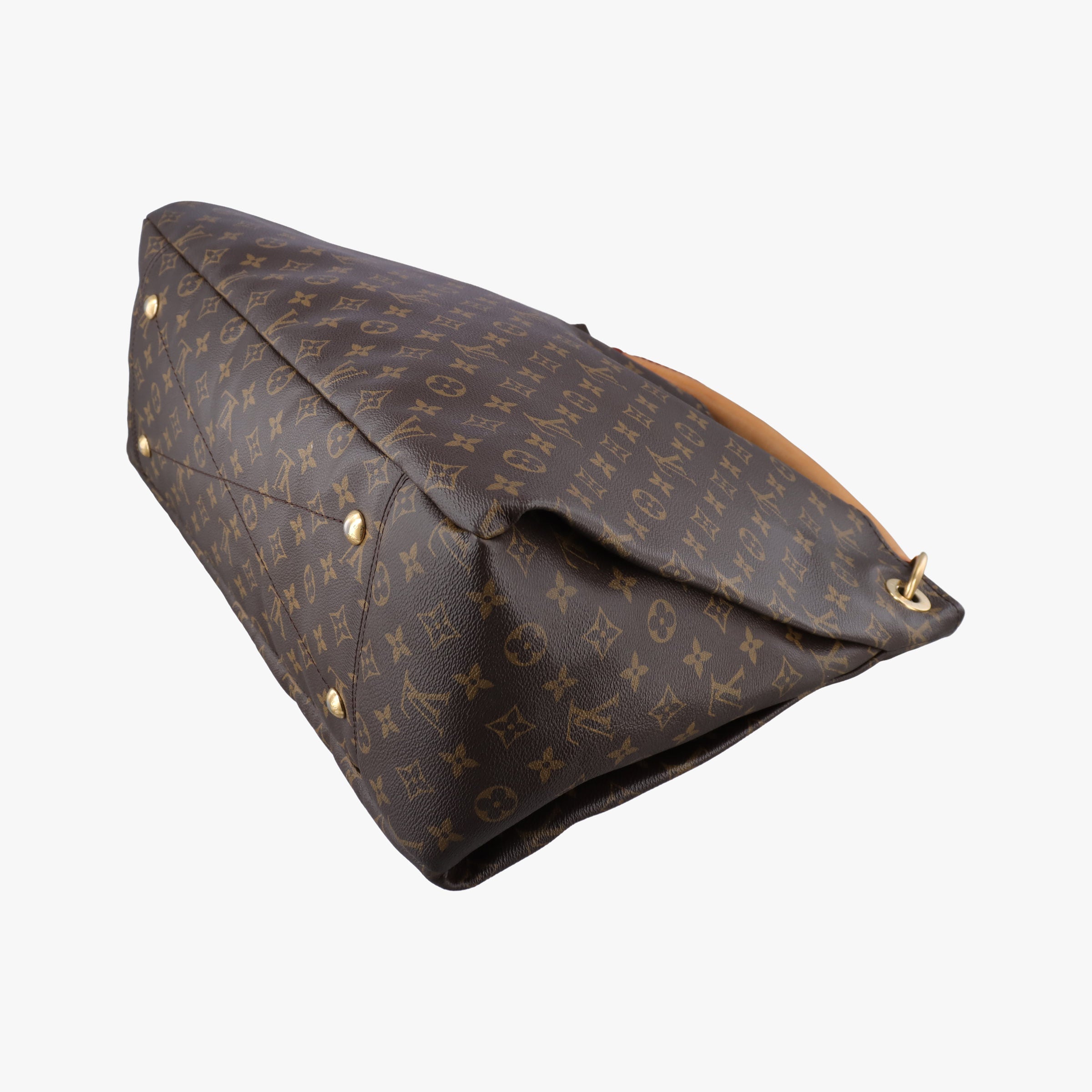Pre-owned Louis Vuitton ARTSY MM Brown Monogram Canvas M40249 shoulderbag | stylenewstar