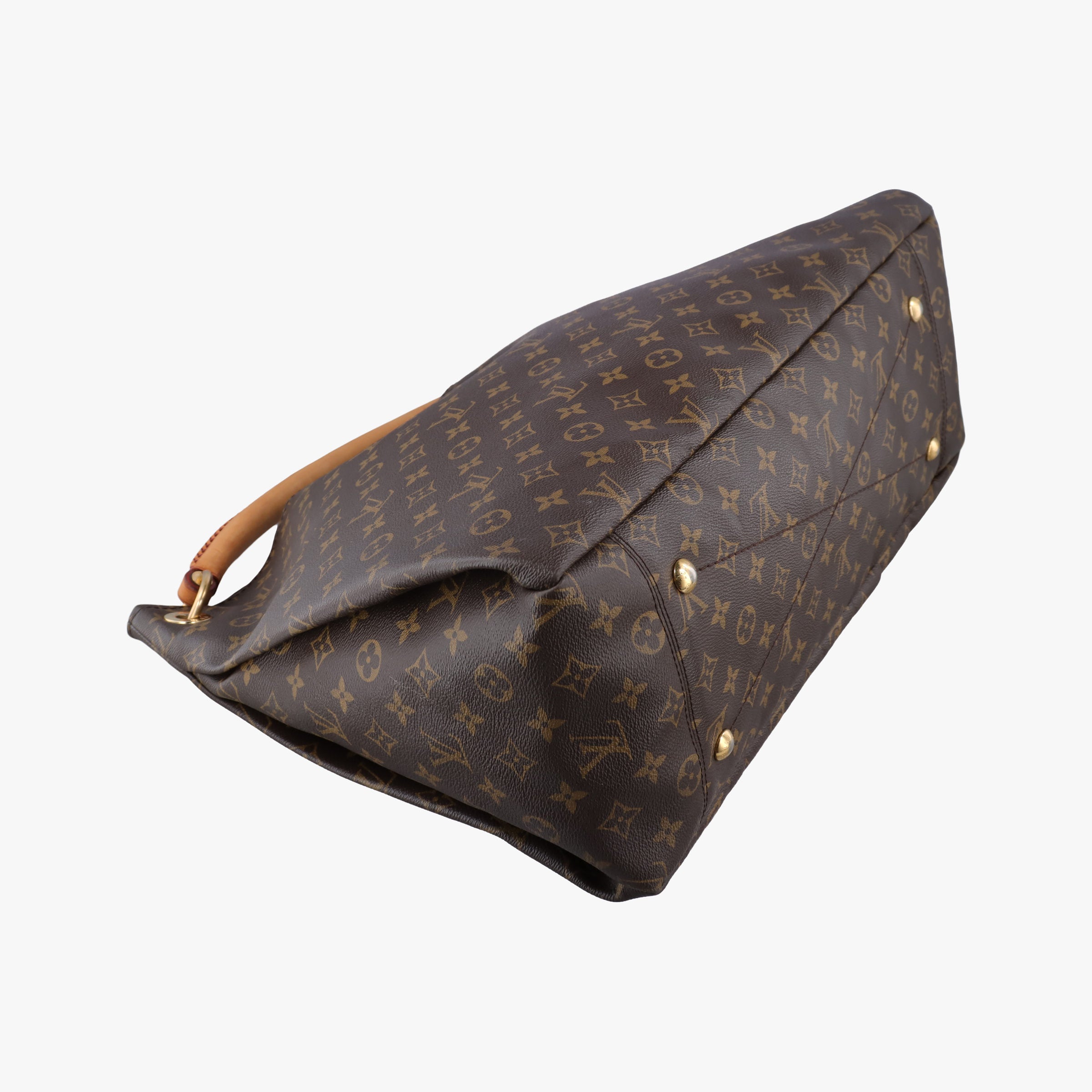 Pre-owned Louis Vuitton ARTSY MM Brown Monogram Canvas M40249 shoulderbag | stylenewstar