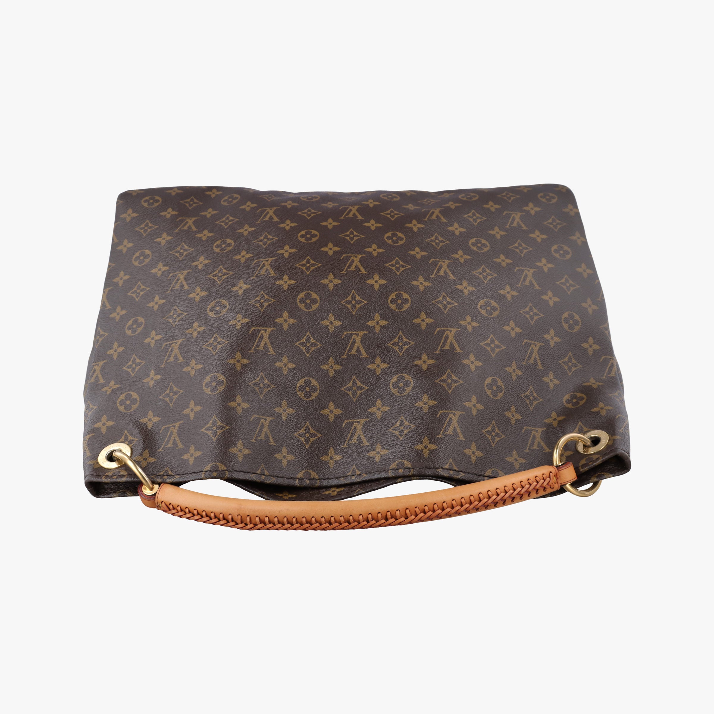 Pre-owned Louis Vuitton ARTSY MM Brown Monogram Canvas M40249 shoulderbag | stylenewstar