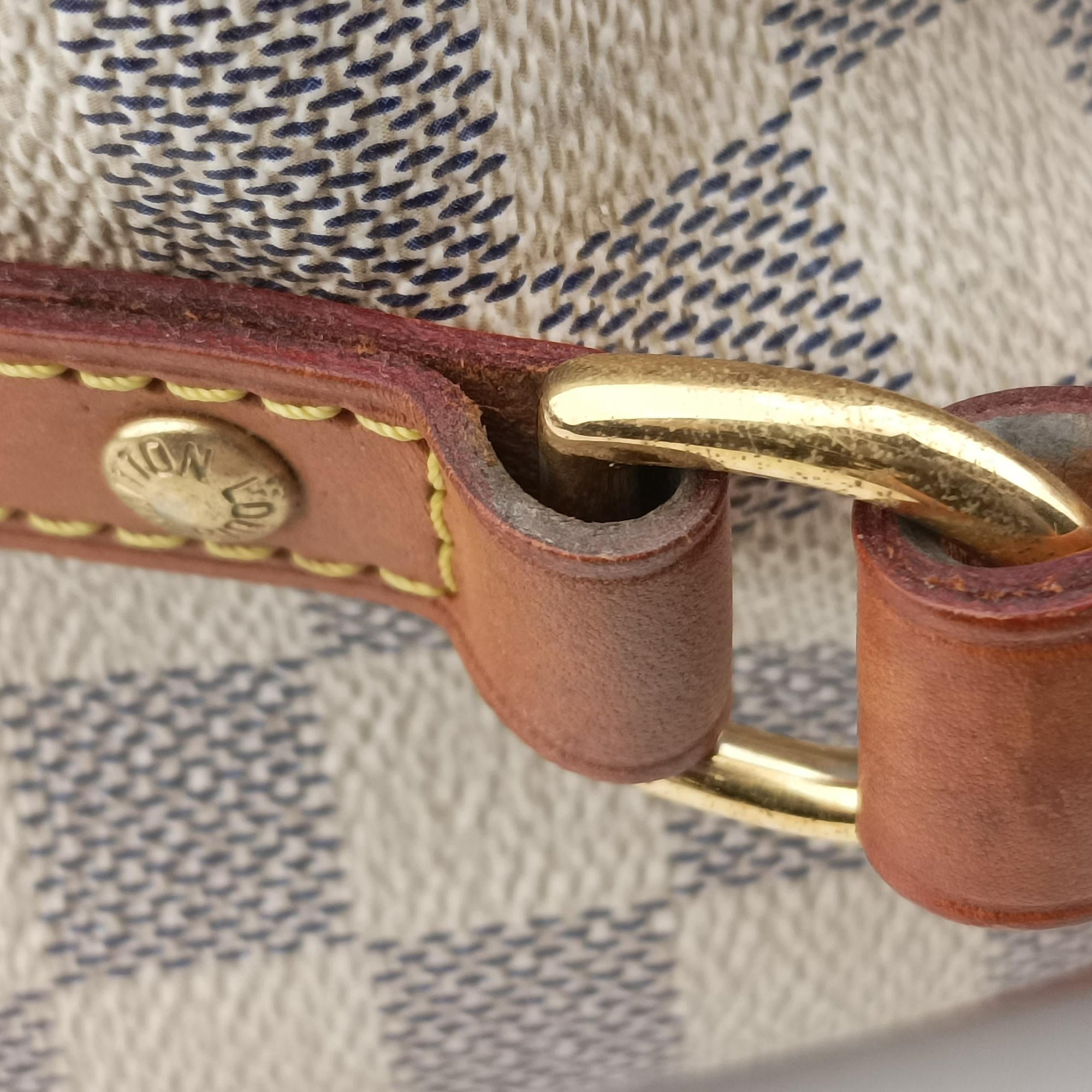Pre-owned Louis Vuitton STRESA PM Azur Damier Canvas N42220 handbag | stylenewstar