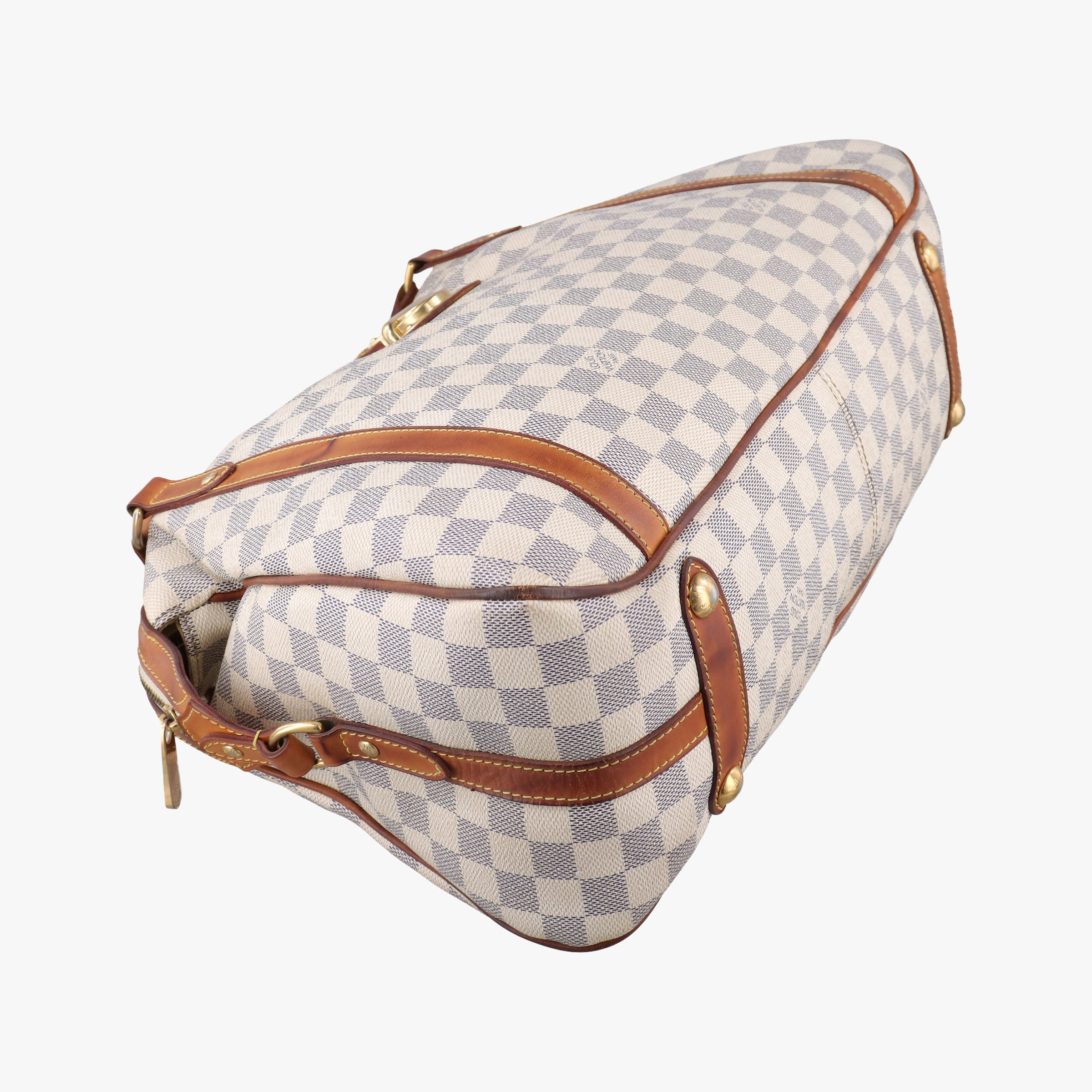 Pre-owned Louis Vuitton STRESA PM Azur Damier Canvas N42220 handbag | stylenewstar