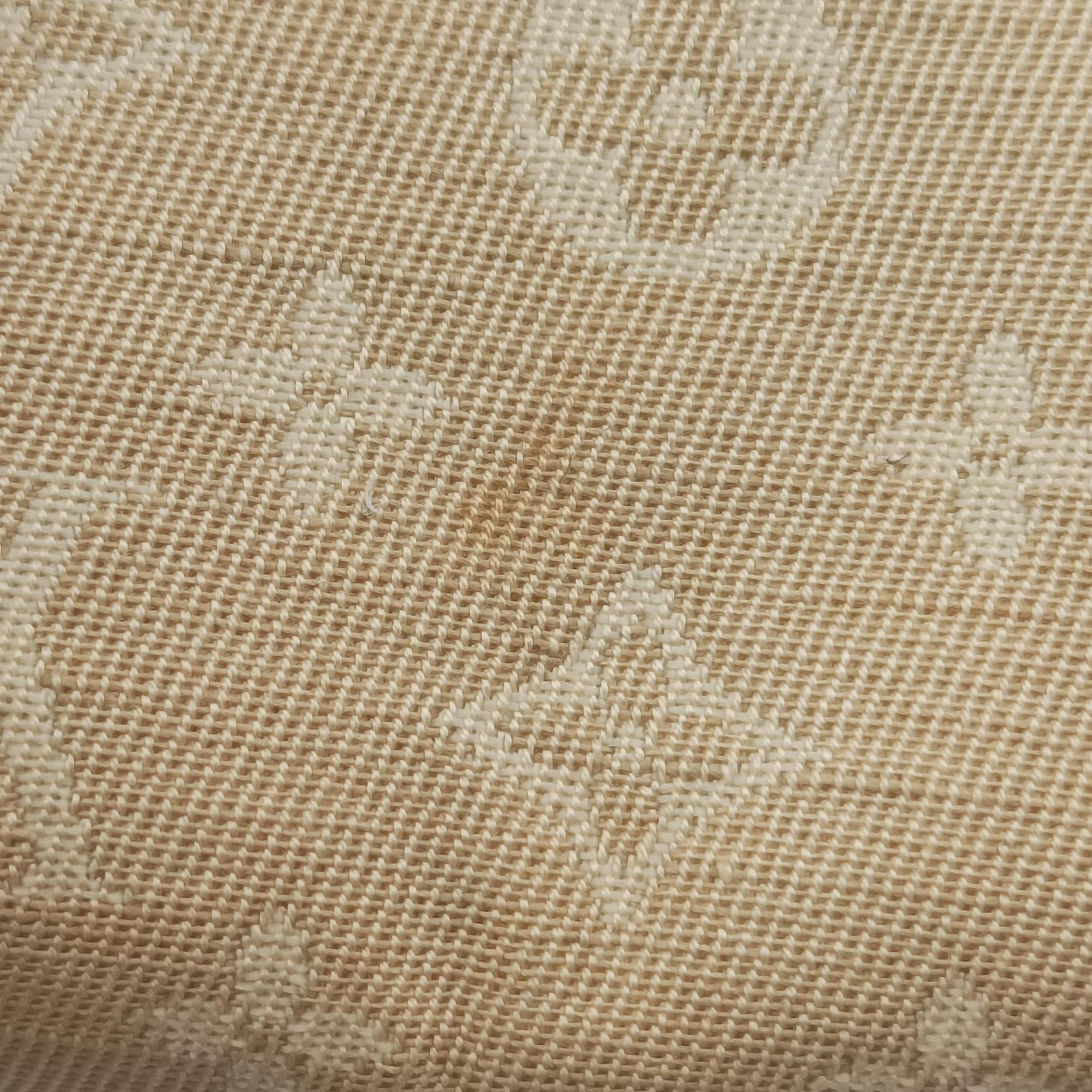 Pre-owned Louis Vuitton Cancun Pochette Dune x Ivory Monogram Mini Lin Cotton M95312 shoulderbag | stylenewstar