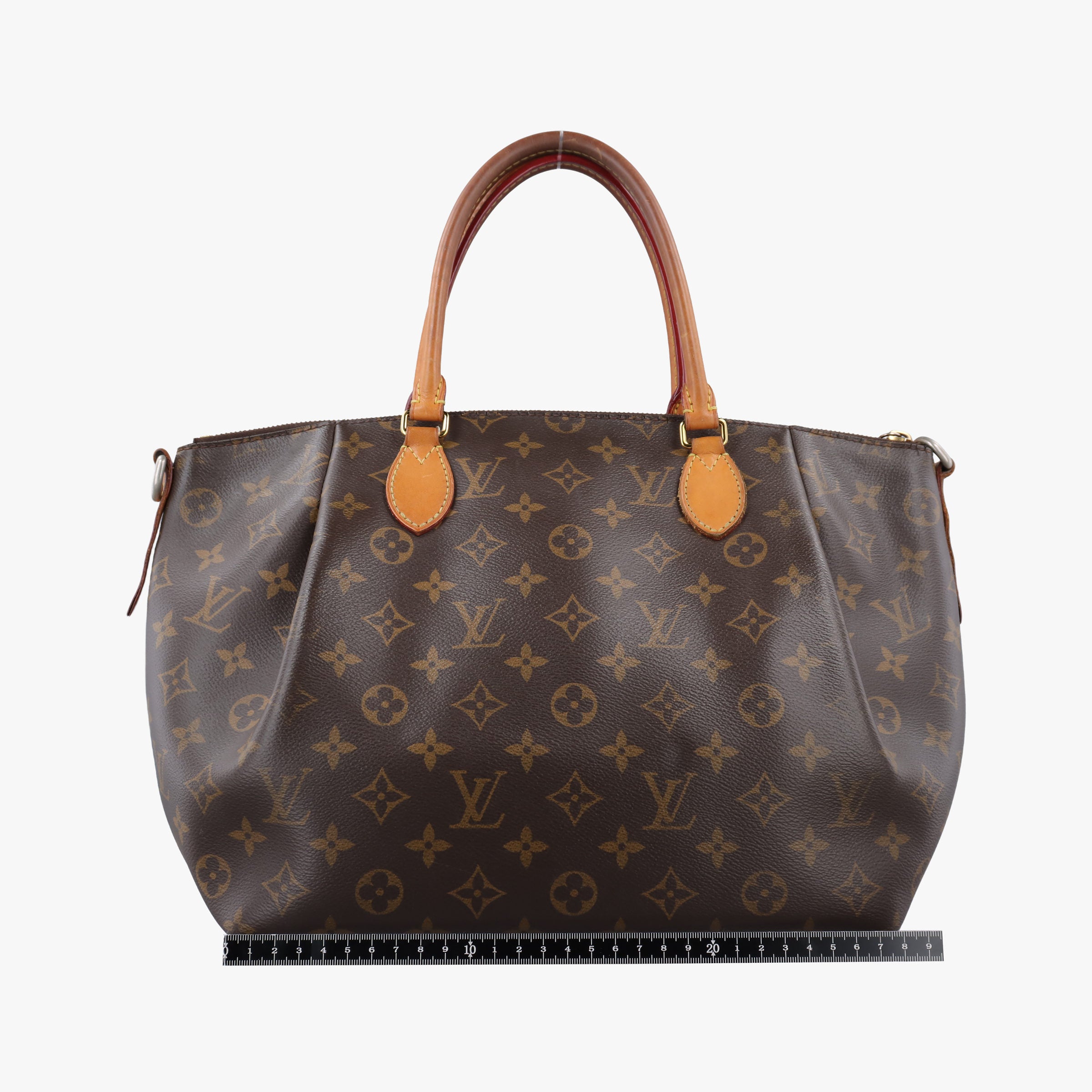Pre-owned Louis Vuitton TURENNE MM Brown Monogram Canvas M48814 shoulderbag | stylenewstar