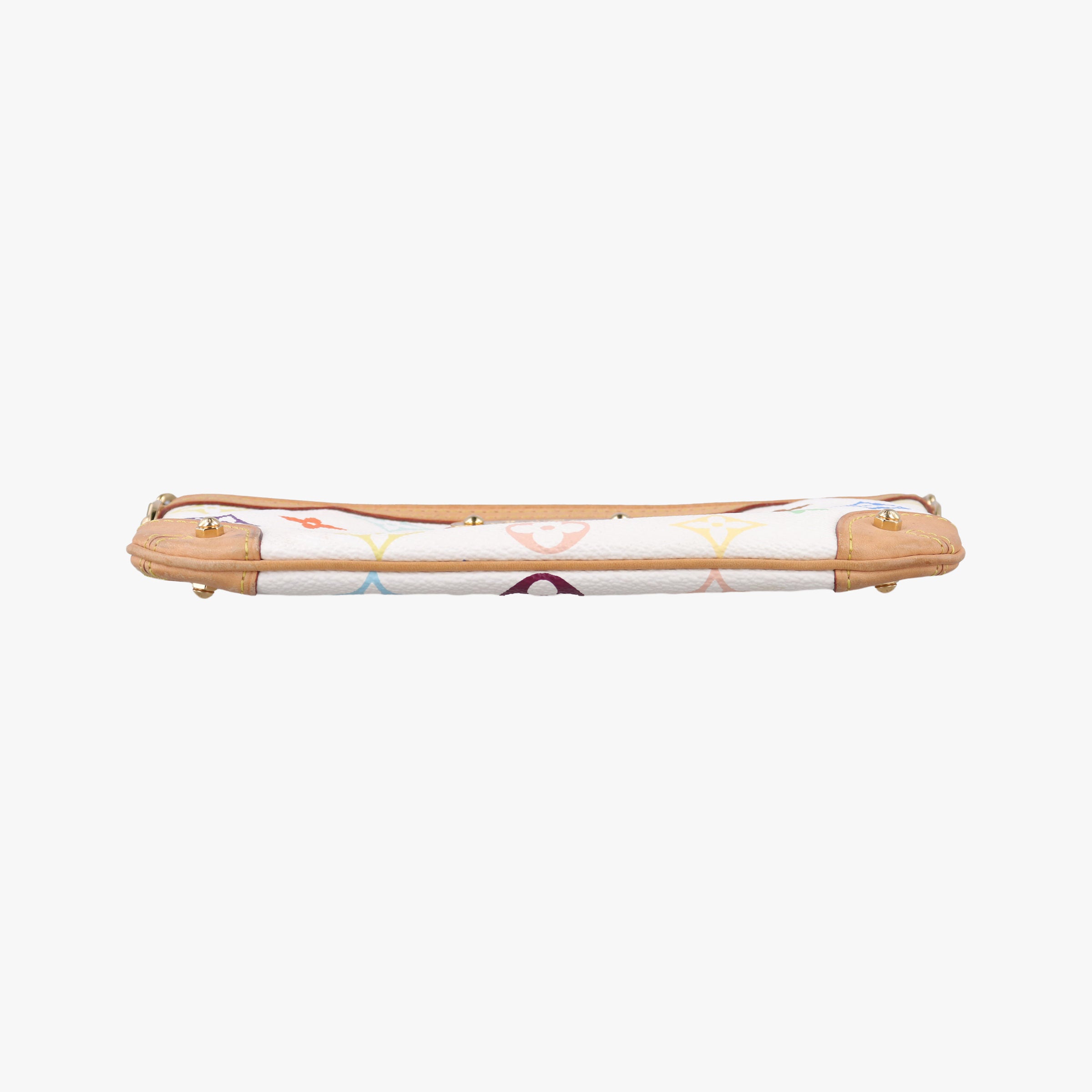 Pre-owned Louis Vuitton Pochette Mira MM Pouch white Monogram Multicolor M60096 shoulderbag | stylenewstar