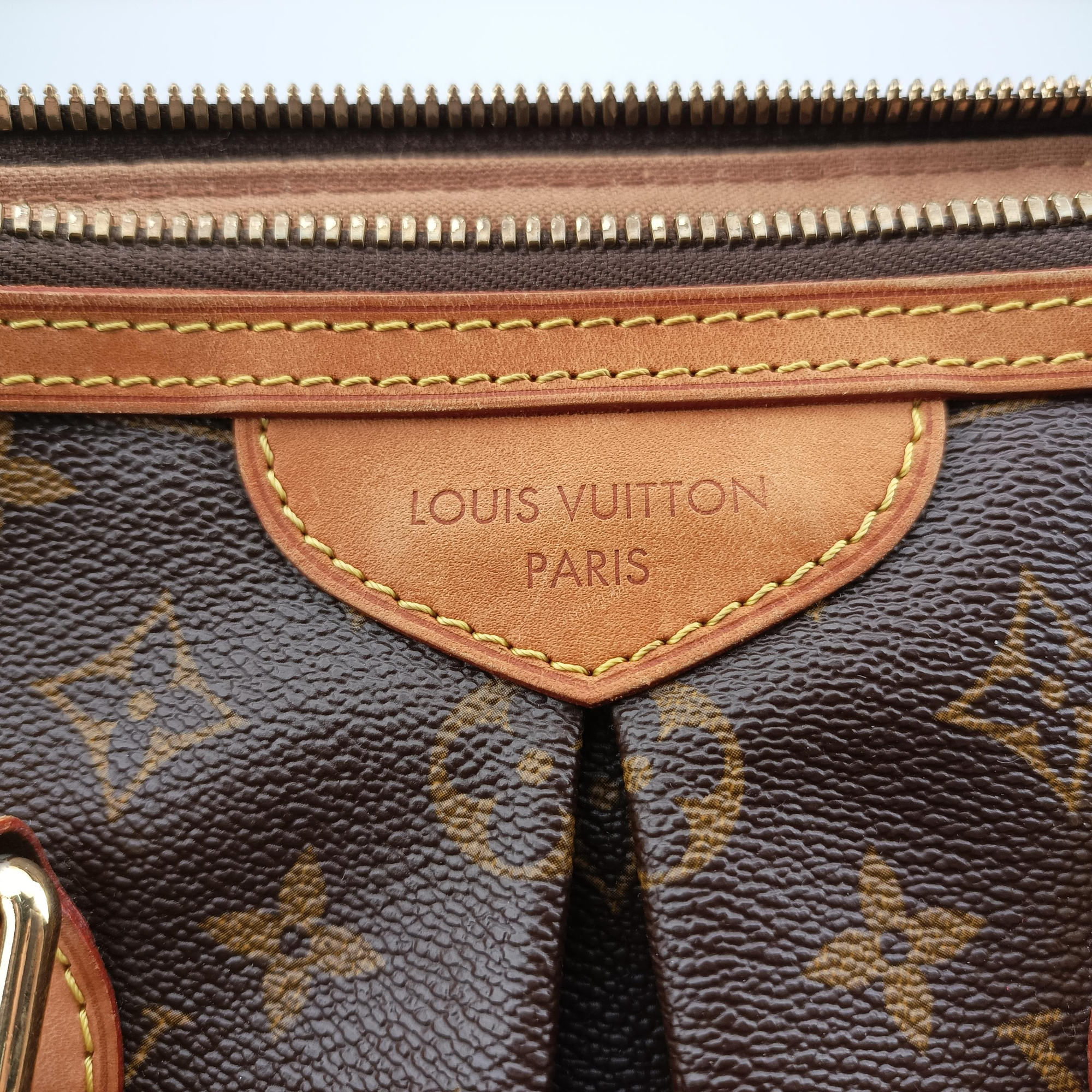Vintage Louis Vuitton PALERMO PM brown Monogram Canvas M40145 shoulderbag | stylenewstar