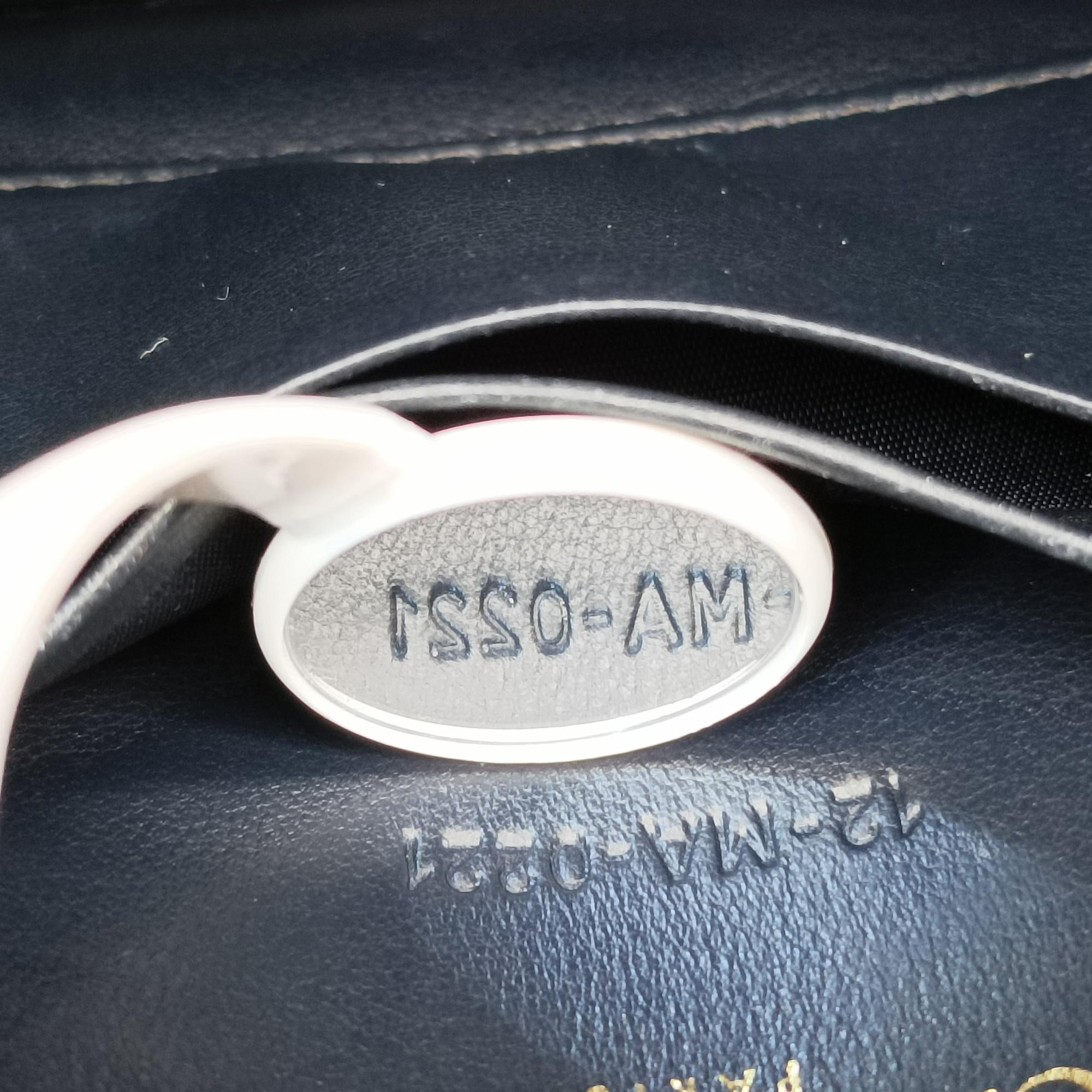 Pre-owned Christian Dior Saddle Navy×Gray Jacquard x Leather  bum bag/waist bag | stylenewstar
