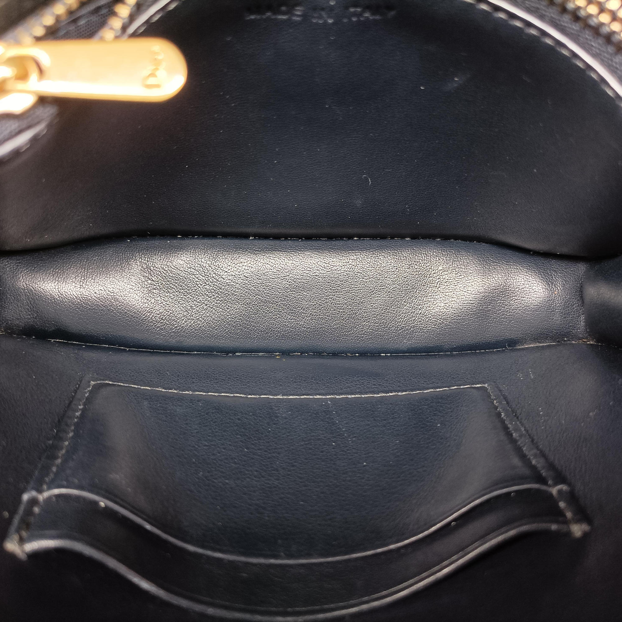Pre-owned Christian Dior Saddle Navy×Gray Jacquard x Leather  bum bag/waist bag | stylenewstar