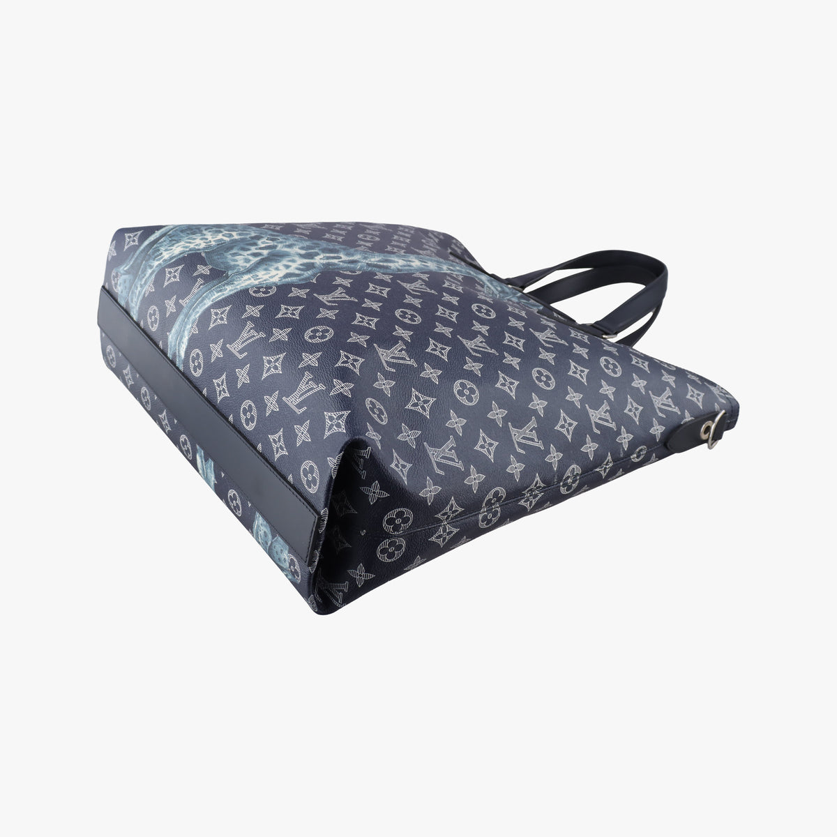 Vintage Louis Vuitton Jake & Dinos Chapman Brothers Giraffe Navy Monogram Savannah M54127 handbag | stylenewstar