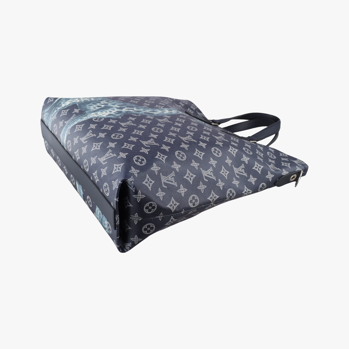 Vintage Louis Vuitton Jake & Dinos Chapman Brothers Giraffe Navy Monogram Savannah M54127 handbag | stylenewstar