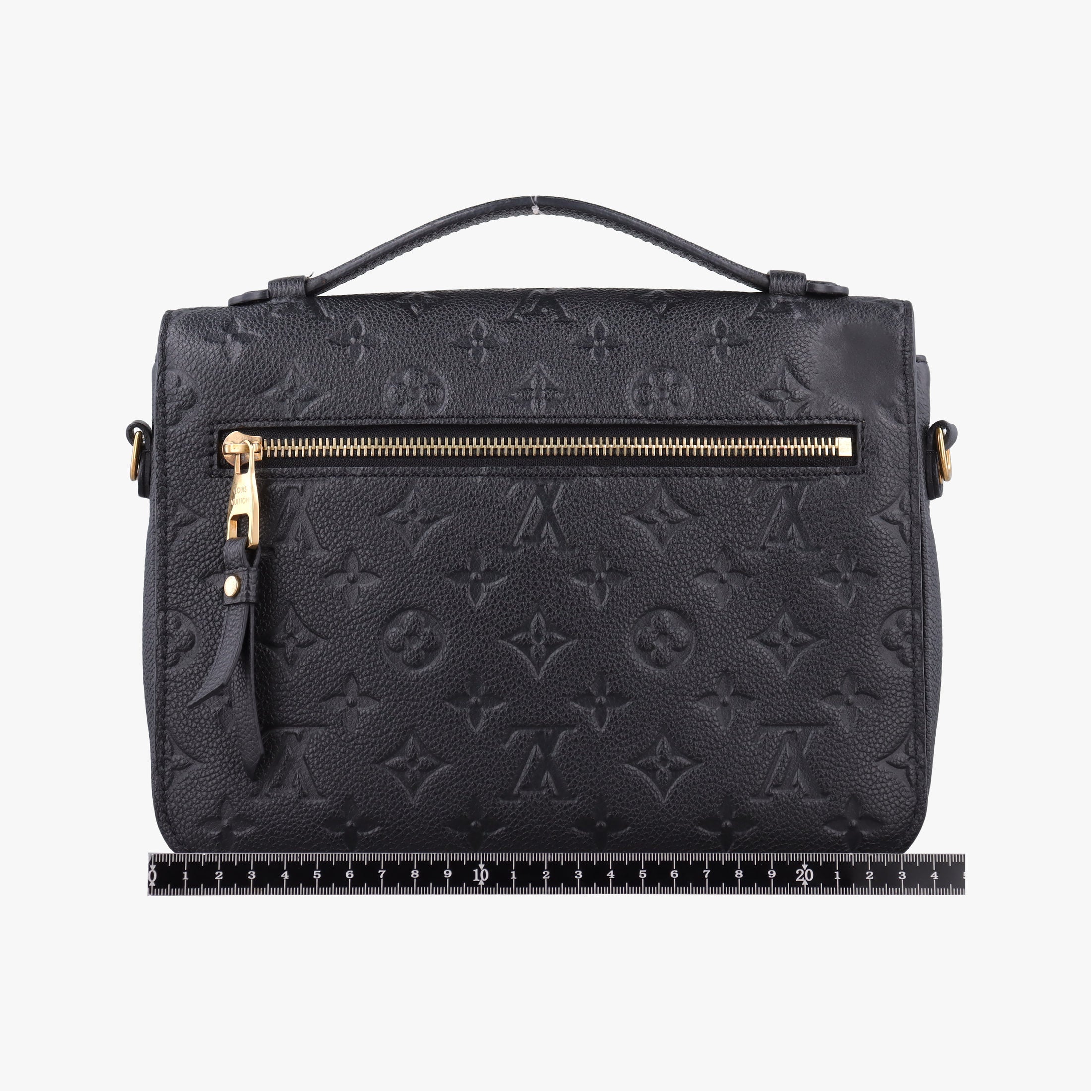 Vintage Louis Vuitton Pochette MeTIS MM Noir Monogram Empreinte M41487 handbag | stylenewstar