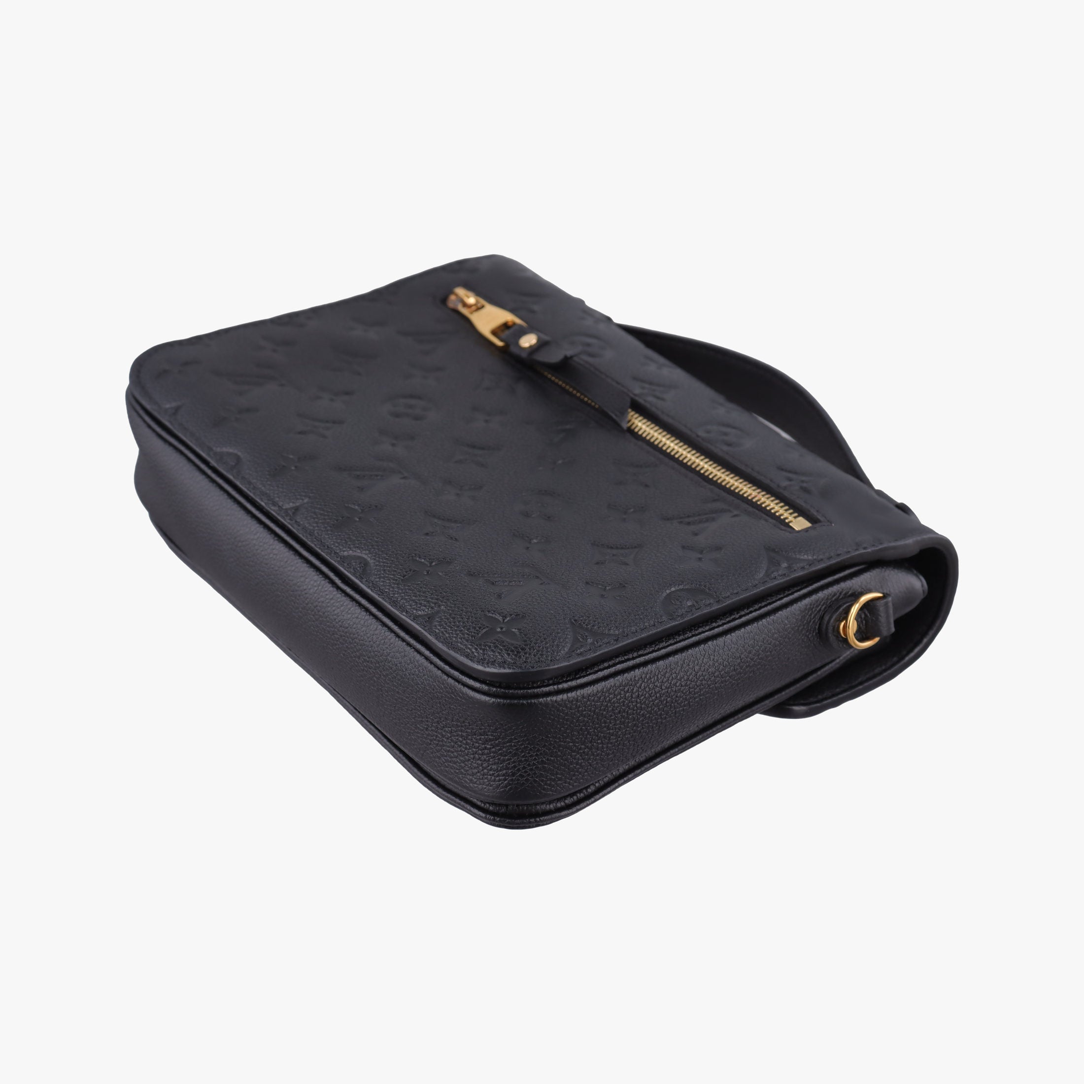 Vintage Louis Vuitton Pochette MeTIS MM Noir Monogram Empreinte M41487 handbag | stylenewstar