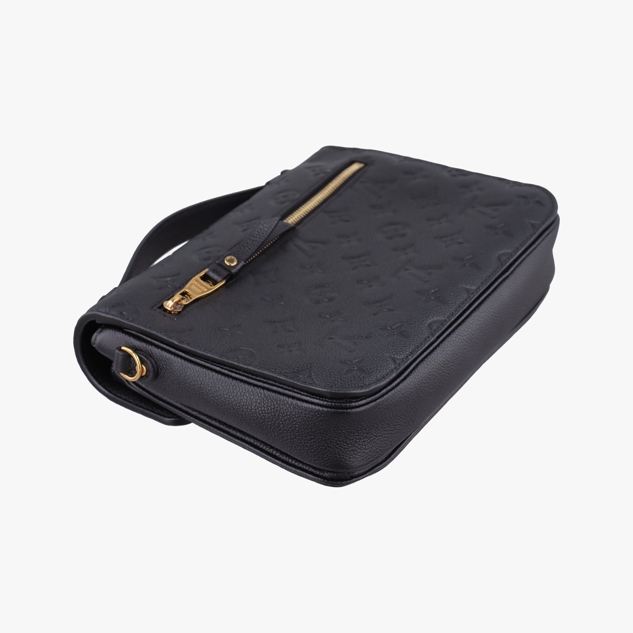 Vintage Louis Vuitton Pochette MeTIS MM Noir Monogram Empreinte M41487 handbag | stylenewstar
