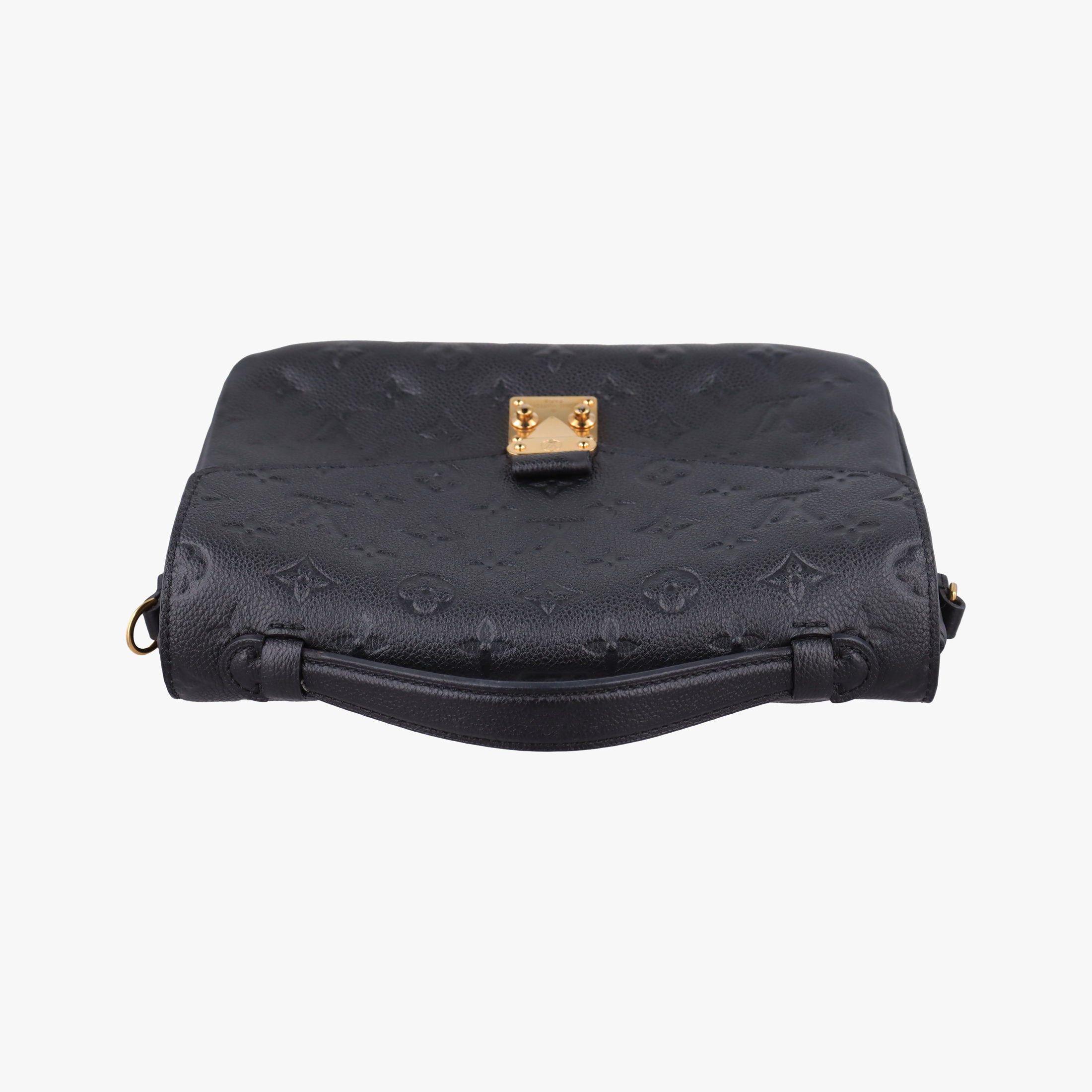 Vintage Louis Vuitton Pochette MeTIS MM Noir Monogram Empreinte M41487 handbag | stylenewstar