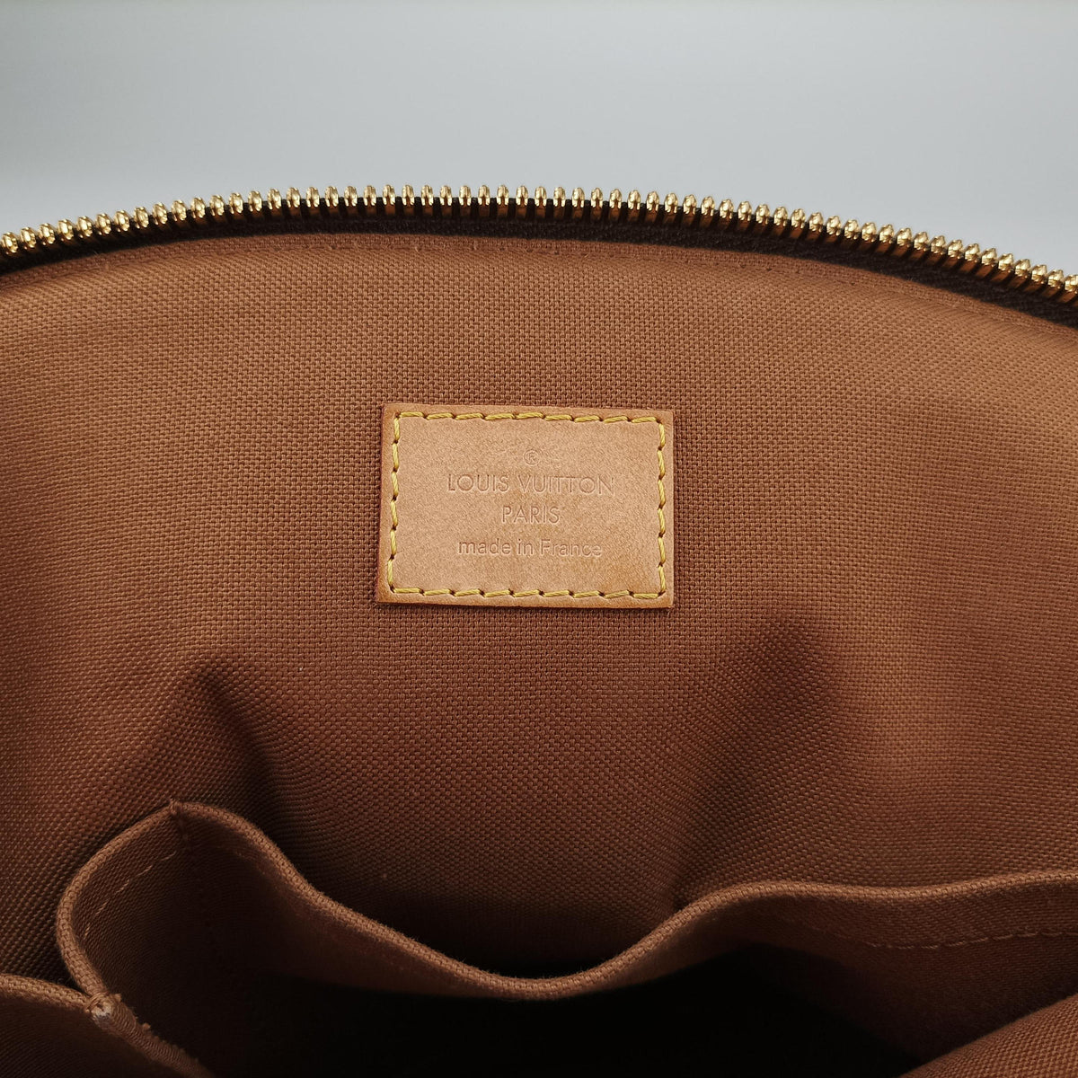 Pre-owned Louis Vuitton TIVOLI GM Brown Monogram Canvas M40144 handbag | stylenewstar