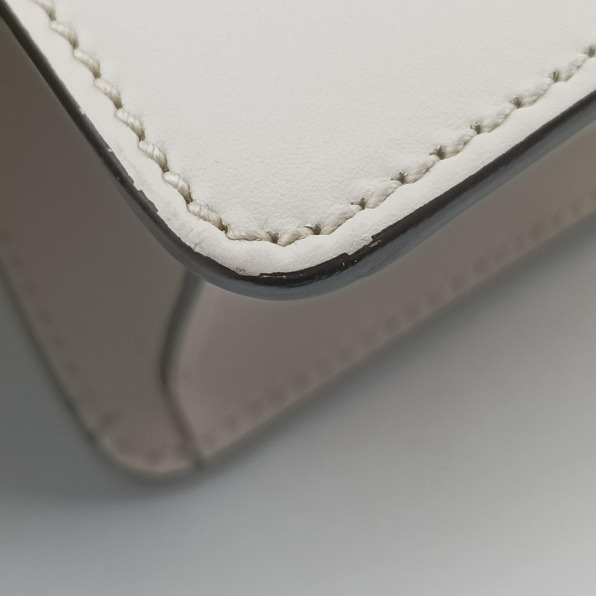 Vintage Gucci Sylvie Ivory×navy×red Leather 470270 shoulderbag | stylenewstar