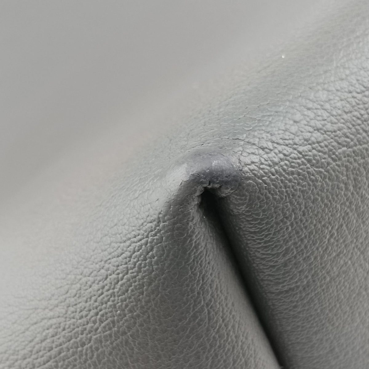 Secondhand Yves Saint Laurent Shopper Grey Leather 600281 shoulderbag | stylenewstar