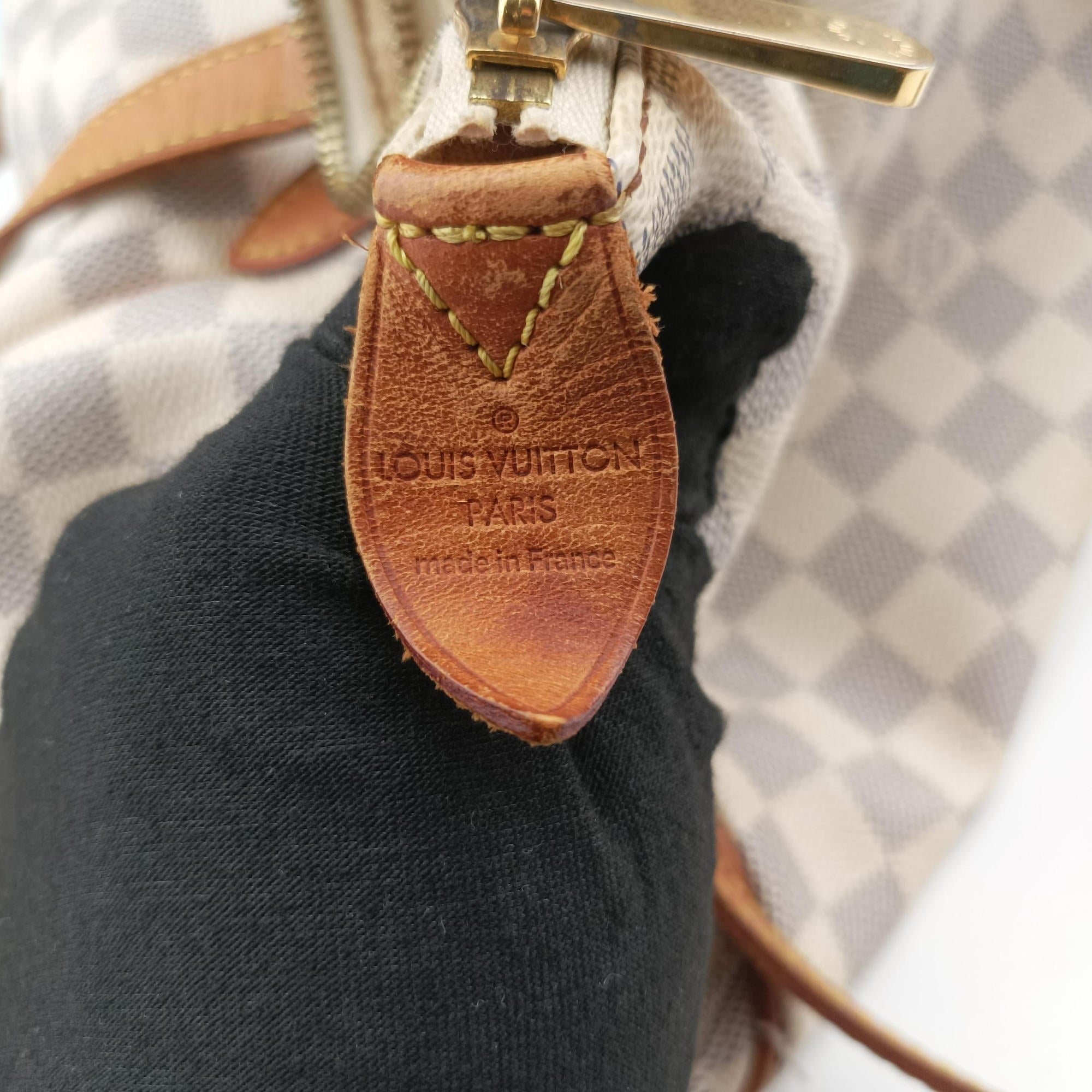Pre-owned Louis Vuitton TOTALLY MM Azur Damier Canvas N51262 shoulderbag | stylenewstar