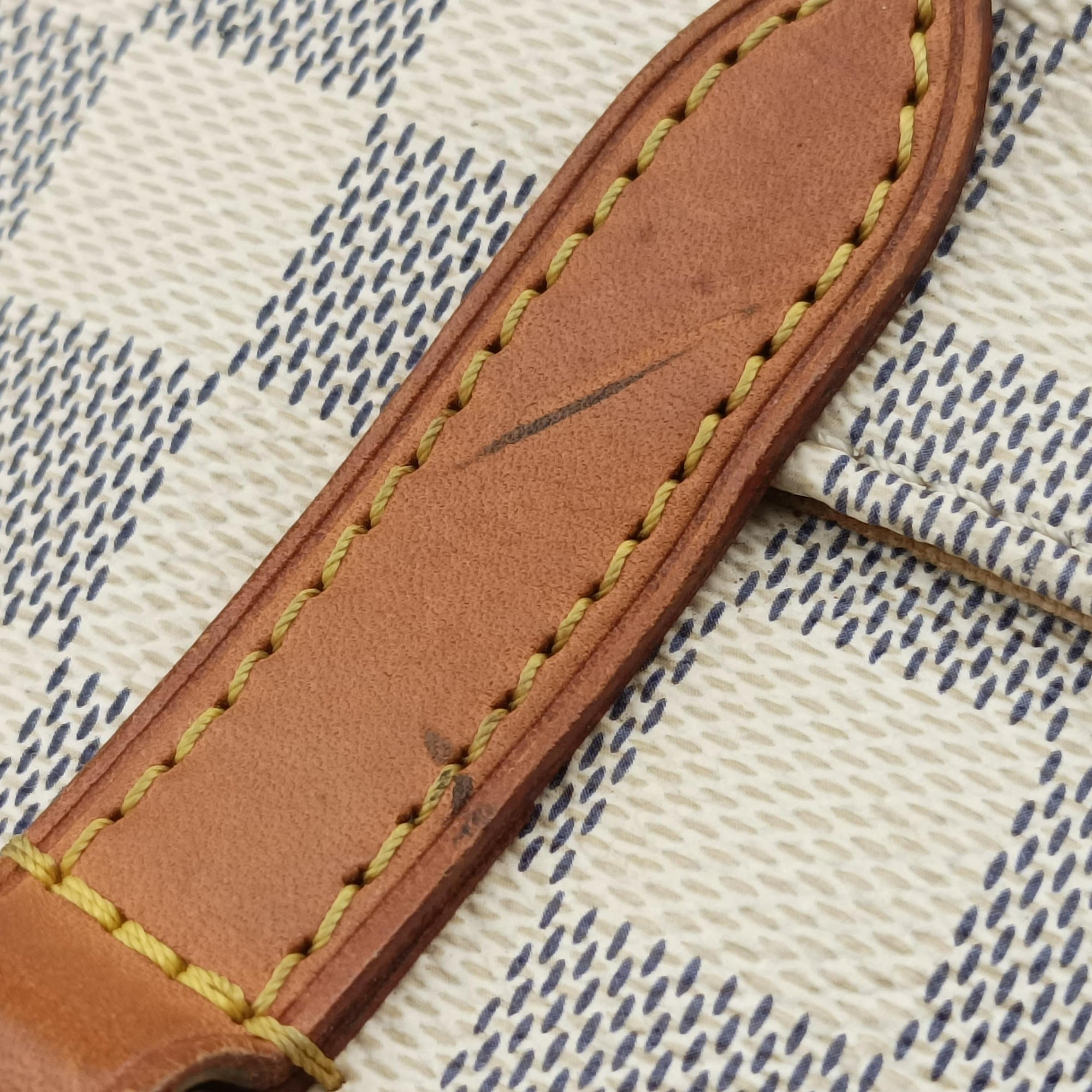 Pre-owned Louis Vuitton TOTALLY MM Azur Damier Canvas N51262 shoulderbag | stylenewstar