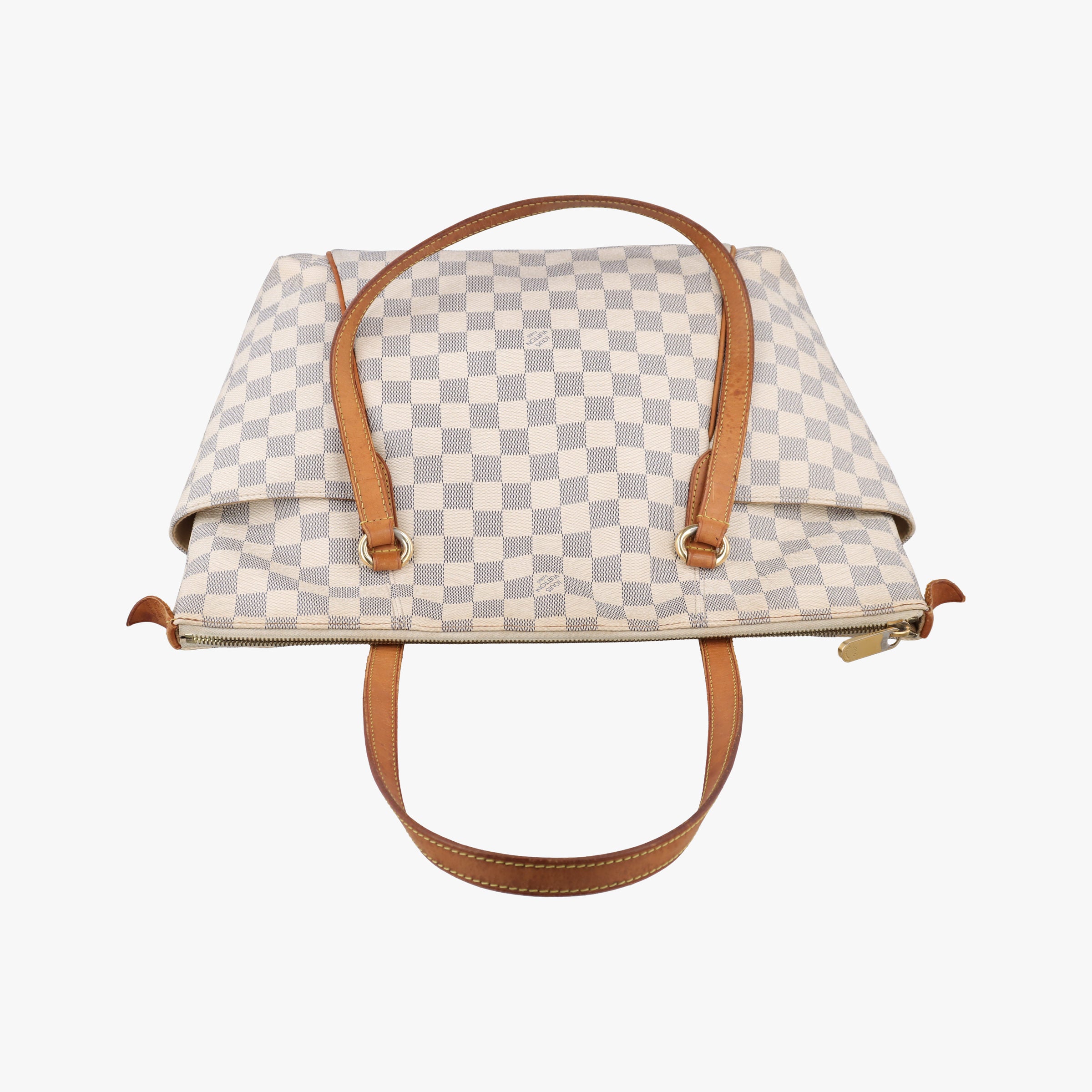 Pre-owned Louis Vuitton TOTALLY MM Azur Damier Canvas N51262 shoulderbag | stylenewstar