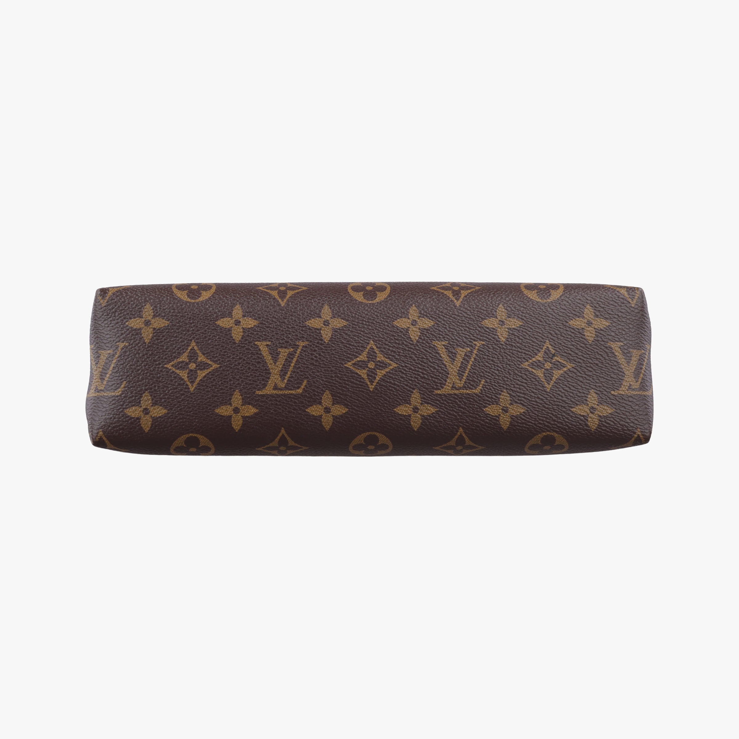 Pre-owned Louis Vuitton SAINT PLACIDE brown×CERISE Monogram Canvas×calf leather M43713 shoulderbag | stylenewstar