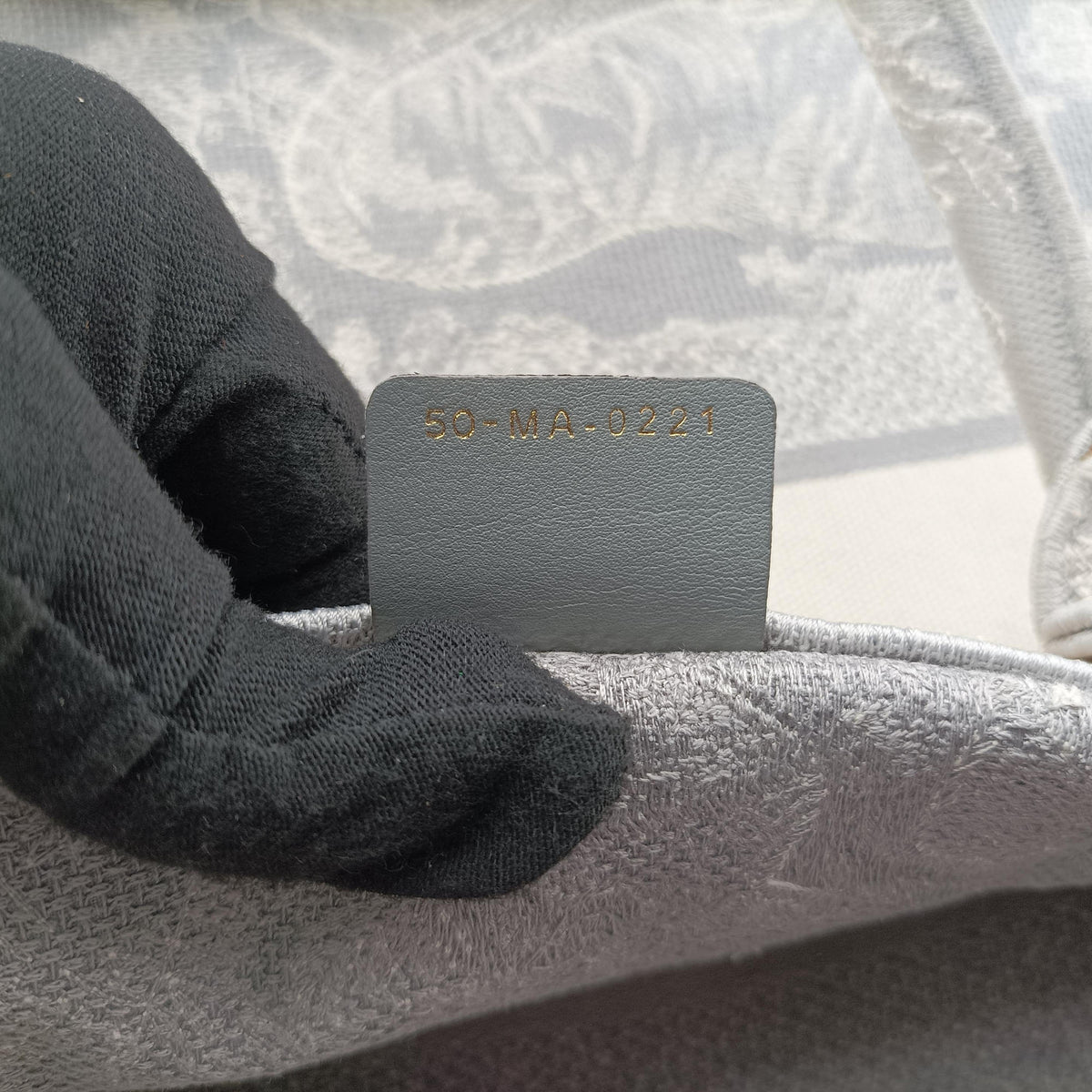 Pre-owned Christian Dior Toile de Jouy Grey canvas  handbag | stylenewstar