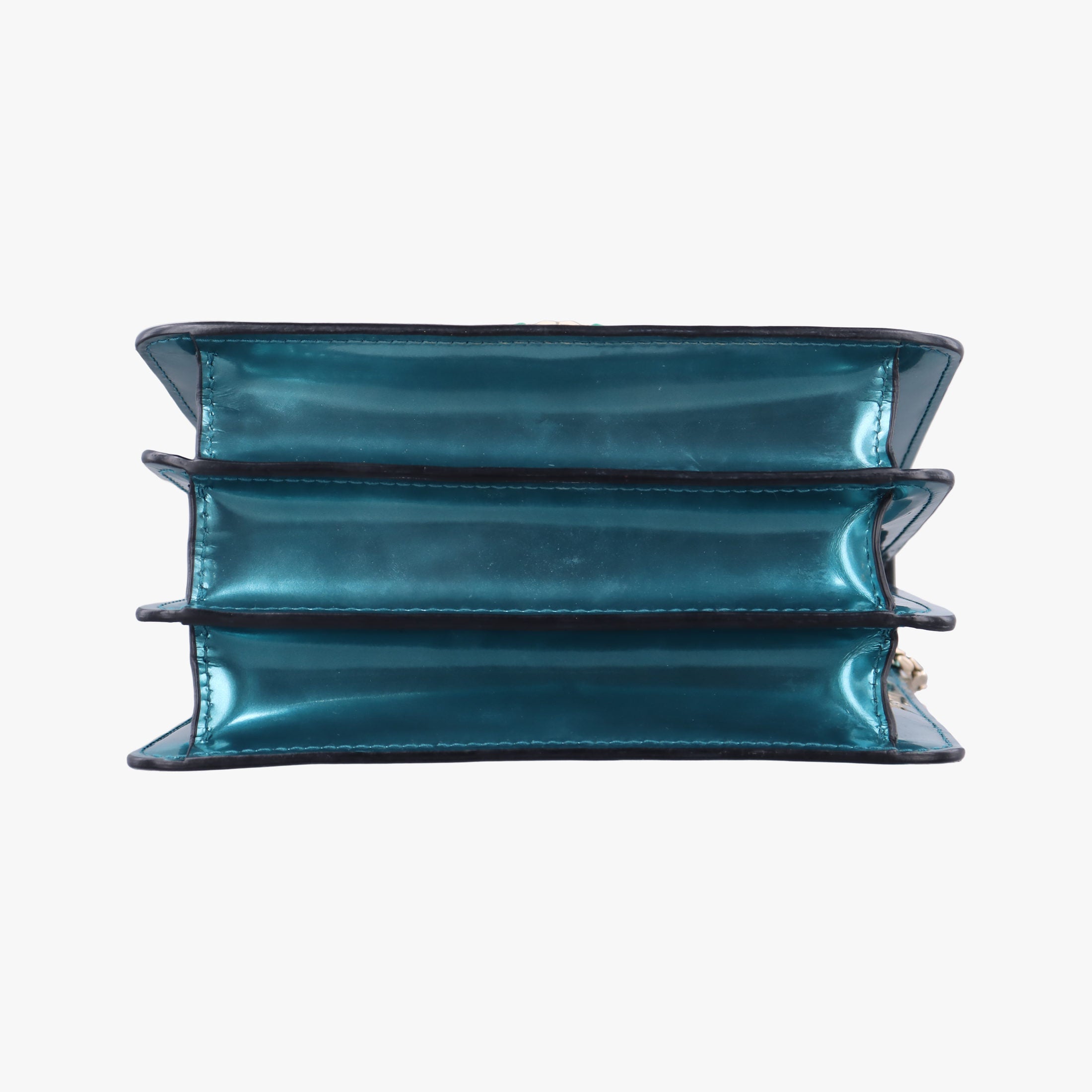 Pre-owned Bvlgari SERPENTI FOREVER Blue Enamel  shoulderbag | stylenewstar