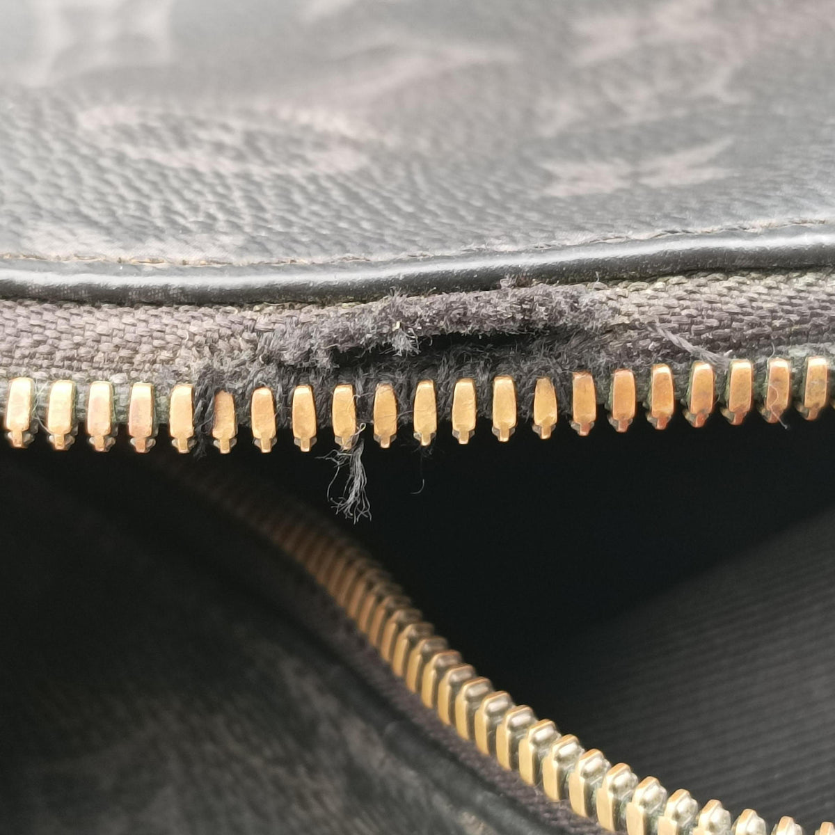 Pre-owned Louis Vuitton Apollo Noir Monogram Eclipse M43186 backpack/rucksack | stylenewstar