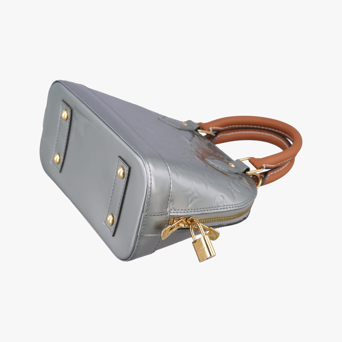 Pre-owned Louis Vuitton Alma BB Argent Monogram Vernis M90484 shoulderbag | stylenewstar