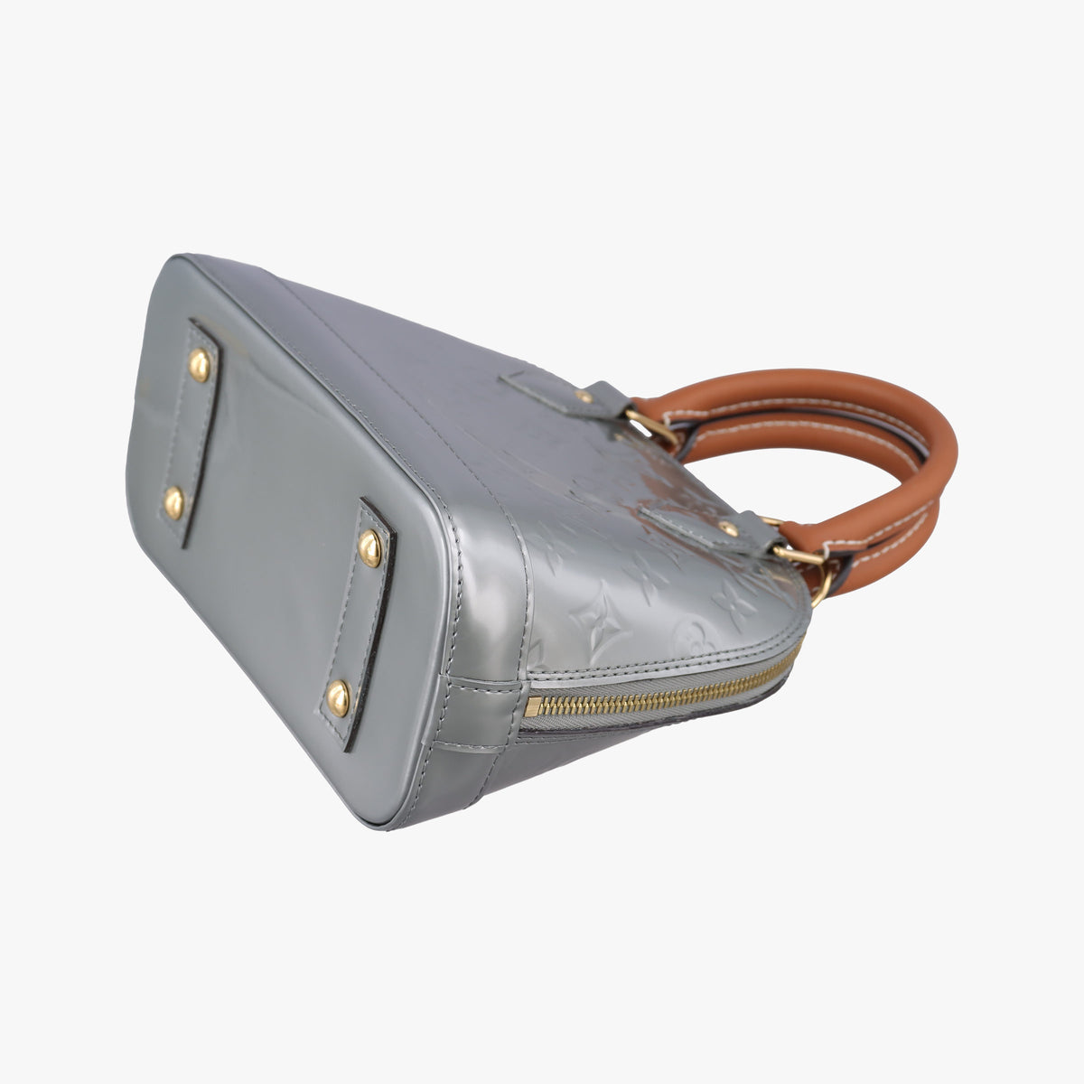 Pre-owned Louis Vuitton Alma BB Argent Monogram Vernis M90484 shoulderbag | stylenewstar