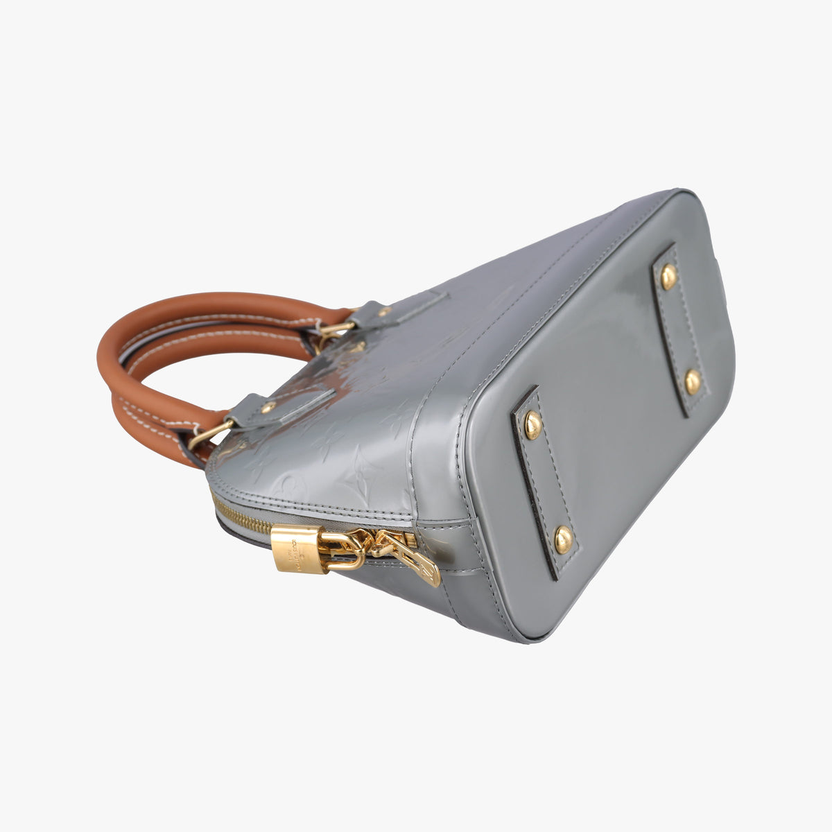 Pre-owned Louis Vuitton Alma BB Argent Monogram Vernis M90484 shoulderbag | stylenewstar