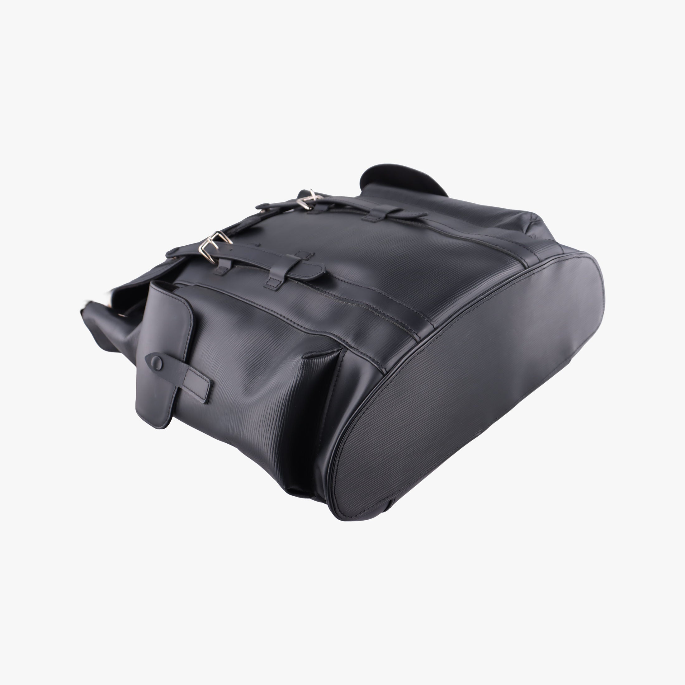Pre-owned Louis Vuitton ChristopherPM BLACK Epi M50159 backpack/rucksack | stylenewstar