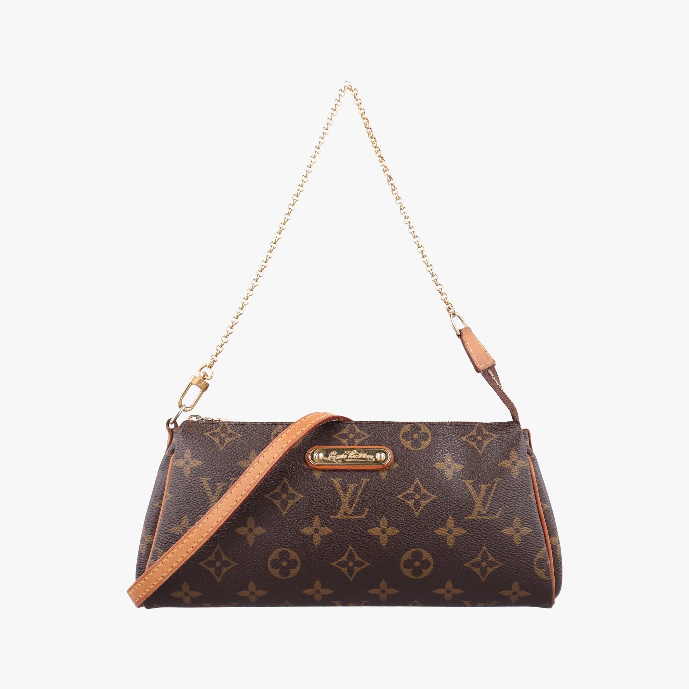 Pre-owned Louis Vuitton EVA brown Monogram Canvas M95567 shoulderbag | stylenewstar