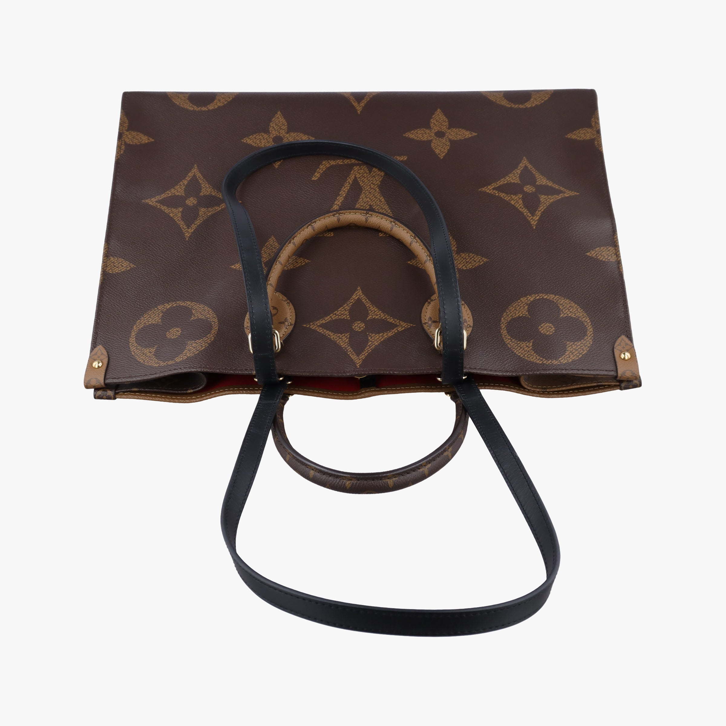 Pre-owned Louis Vuitton On the Go GM Brown Monogram Canvas M45320 shoulderbag | stylenewstar