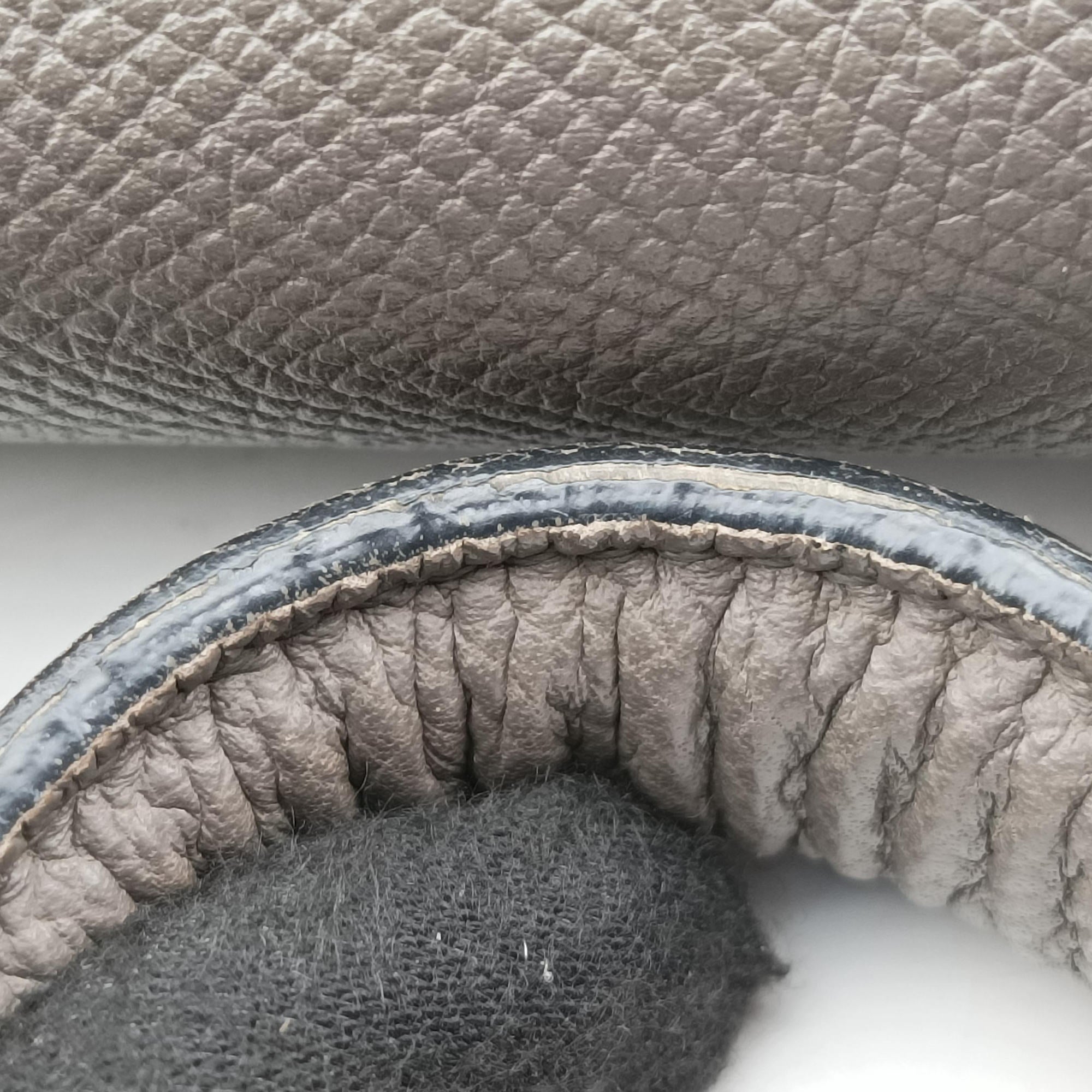 Vintage Celine Belt Mini Grey Leather  shoulderbag | stylenewstar