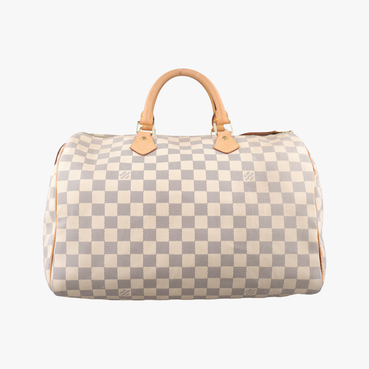 Pre-owned Louis Vuitton Speedy 35 Azur Damier Canvas N41535 handbag | stylenewstar