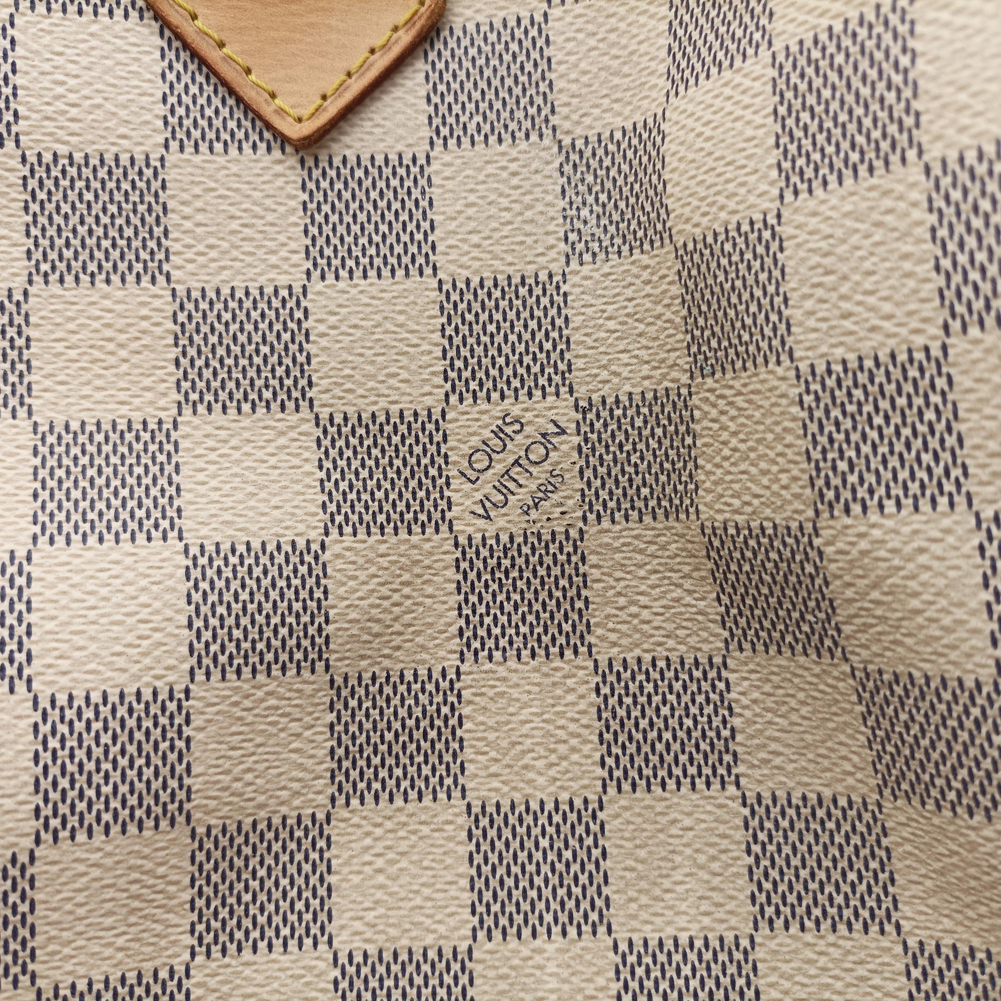 Pre-owned Louis Vuitton Speedy 35 Azur Damier Canvas N41535 handbag | stylenewstar