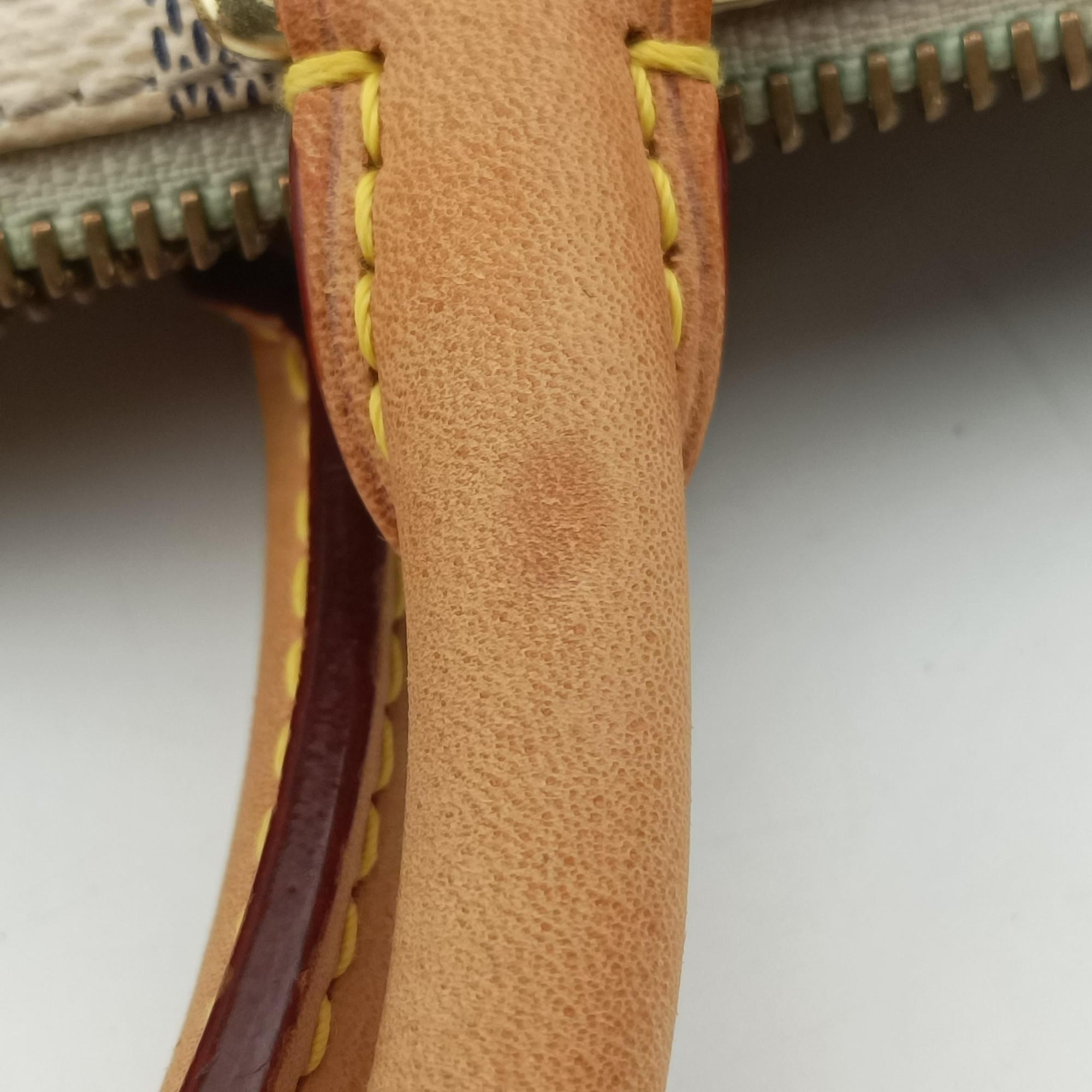 Pre-owned Louis Vuitton Speedy 35 Azur Damier Canvas N41535 handbag | stylenewstar